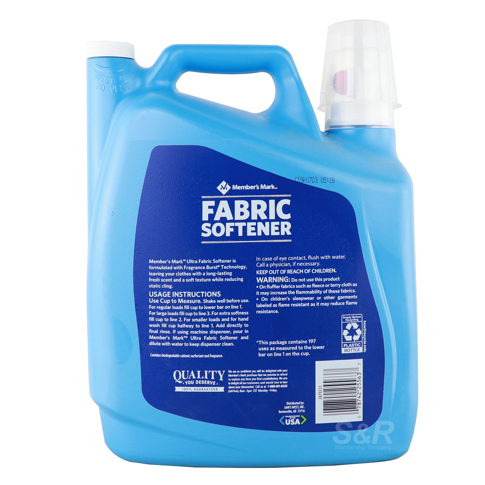 Member's Mark Fabric Softener