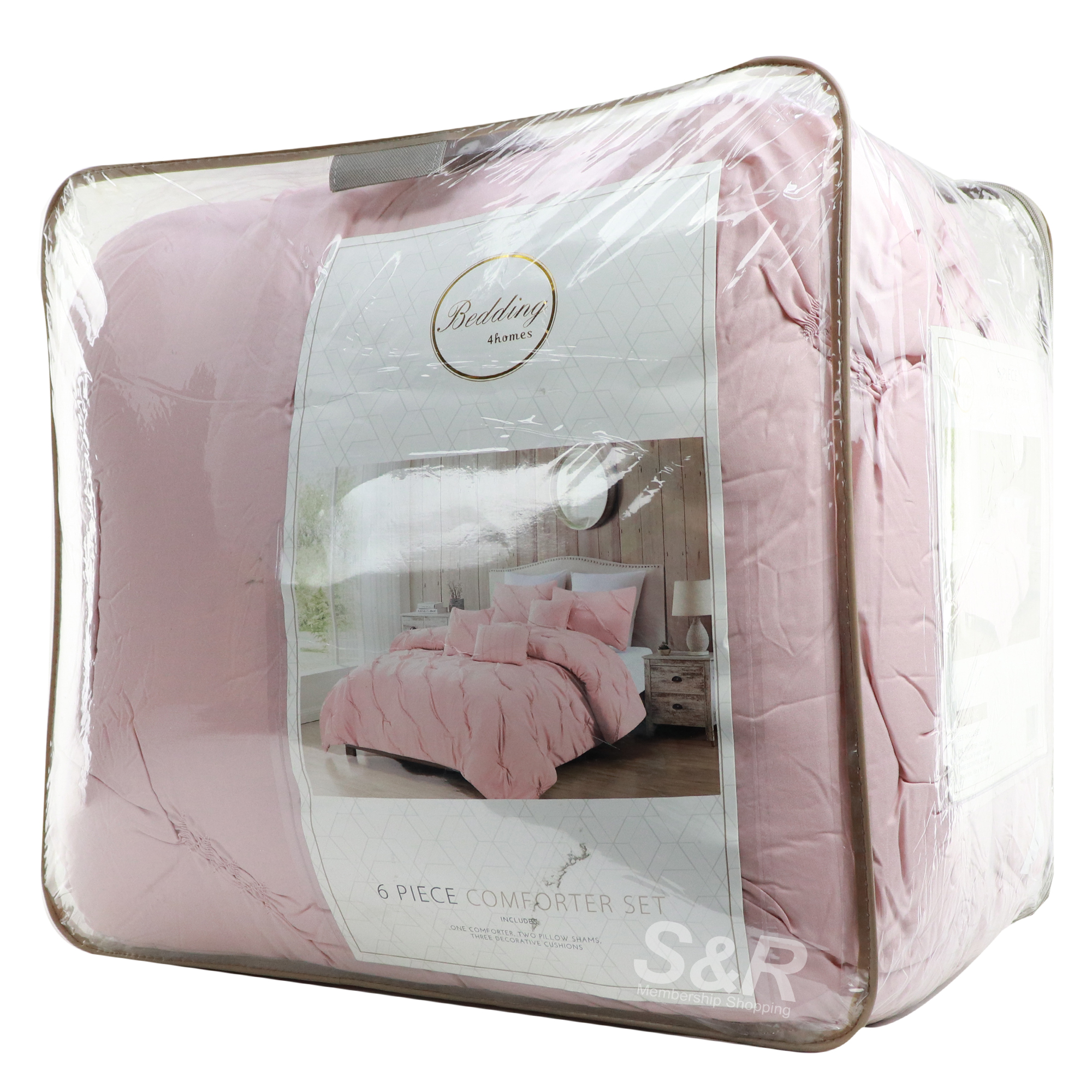 Pure Dwellings King Size Pink Beddings