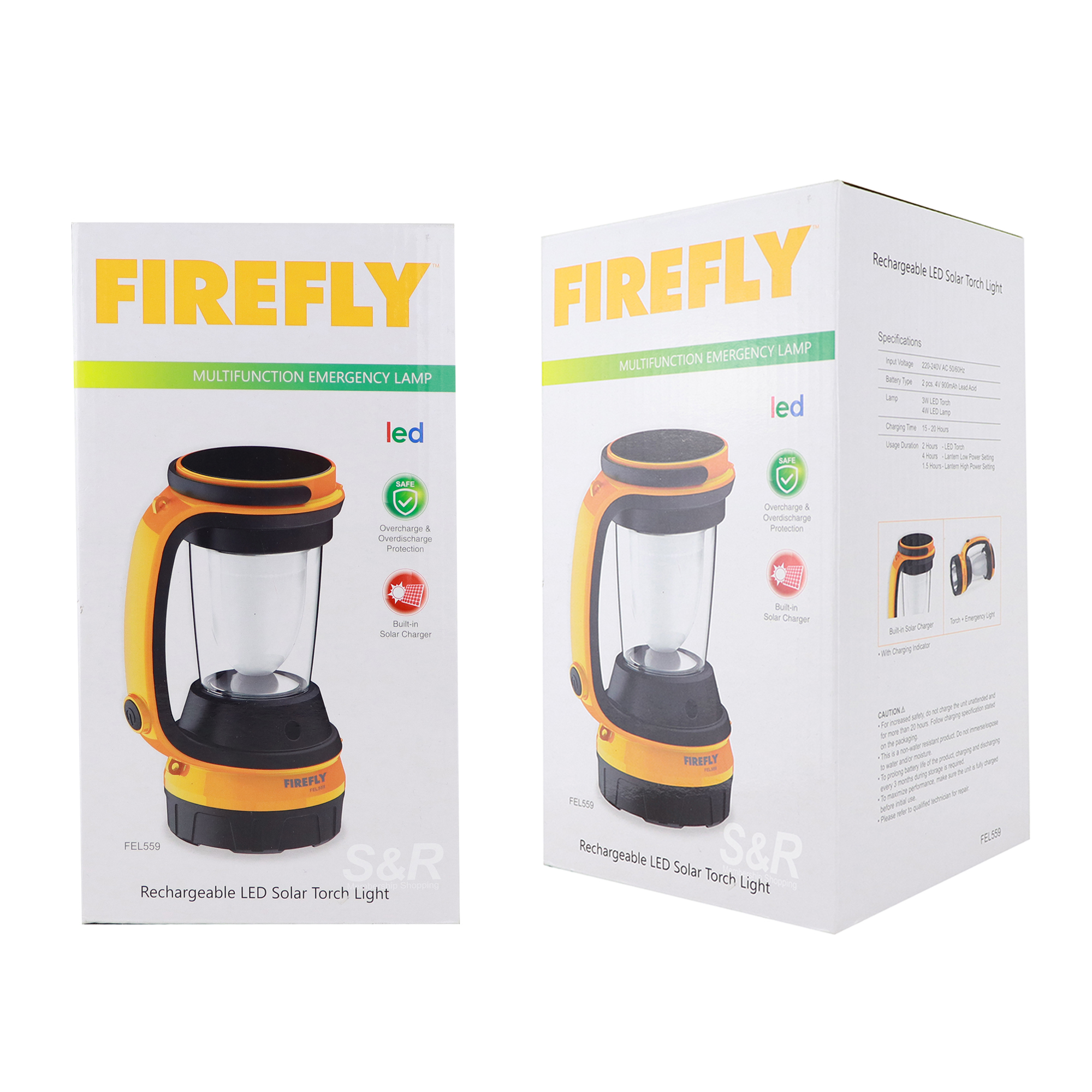 Firefly rechargeable emergency light new arrivals