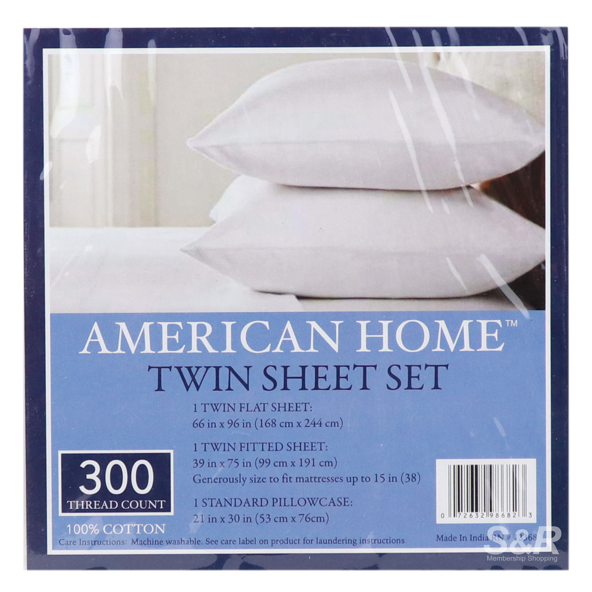 White Twin Sheet