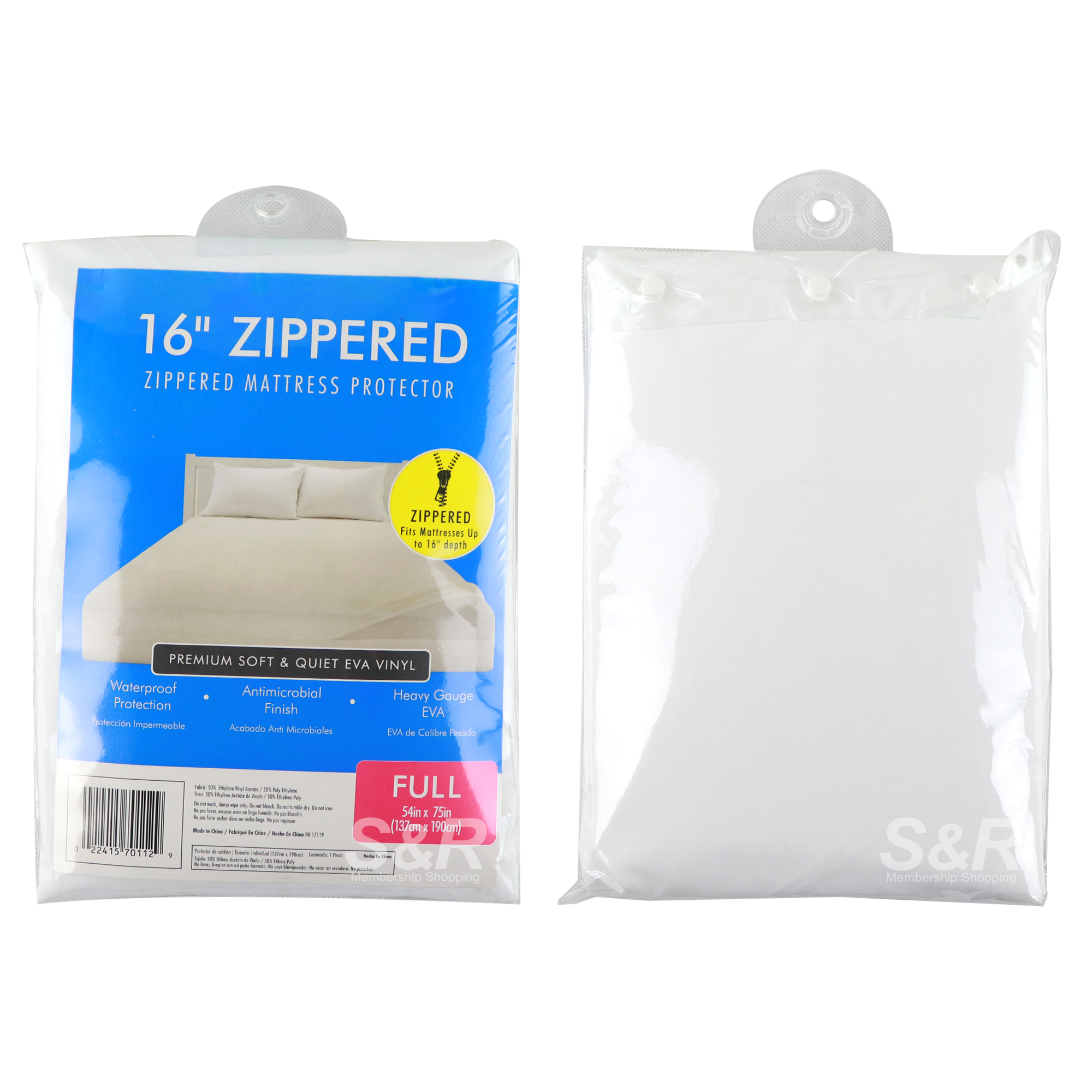 Martha Stewart Collection Zippered Mattress Protector