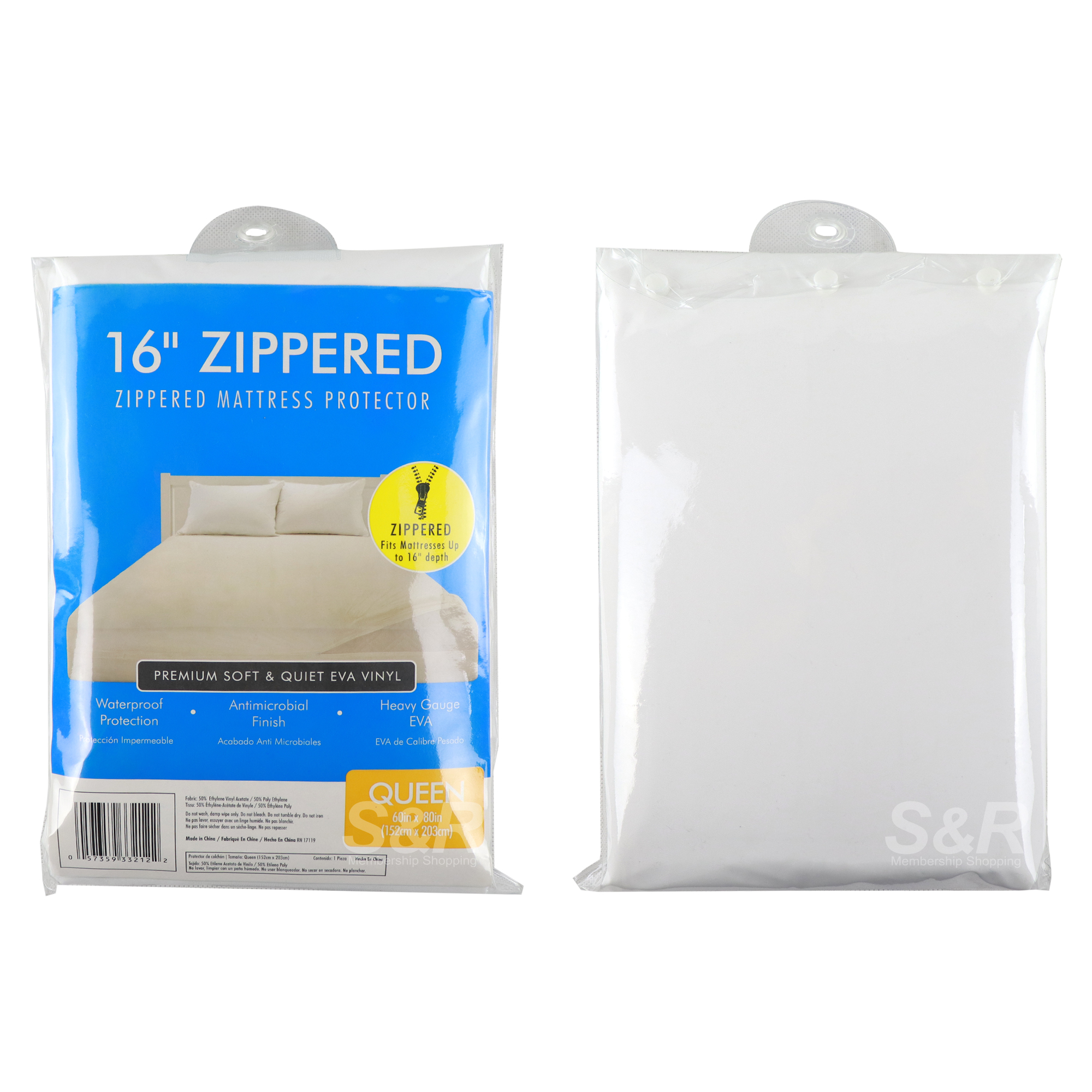 Martha Stewart Collection Zippered Mattress Protector