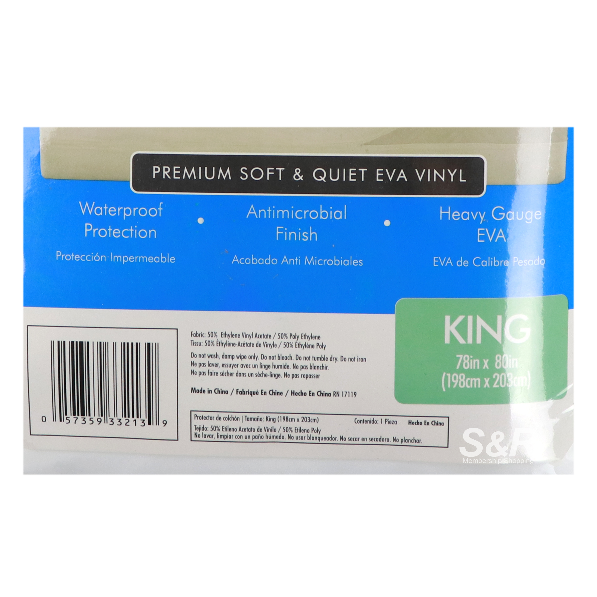 Martha Stewart Collection Zippered Mattress Protector King Size