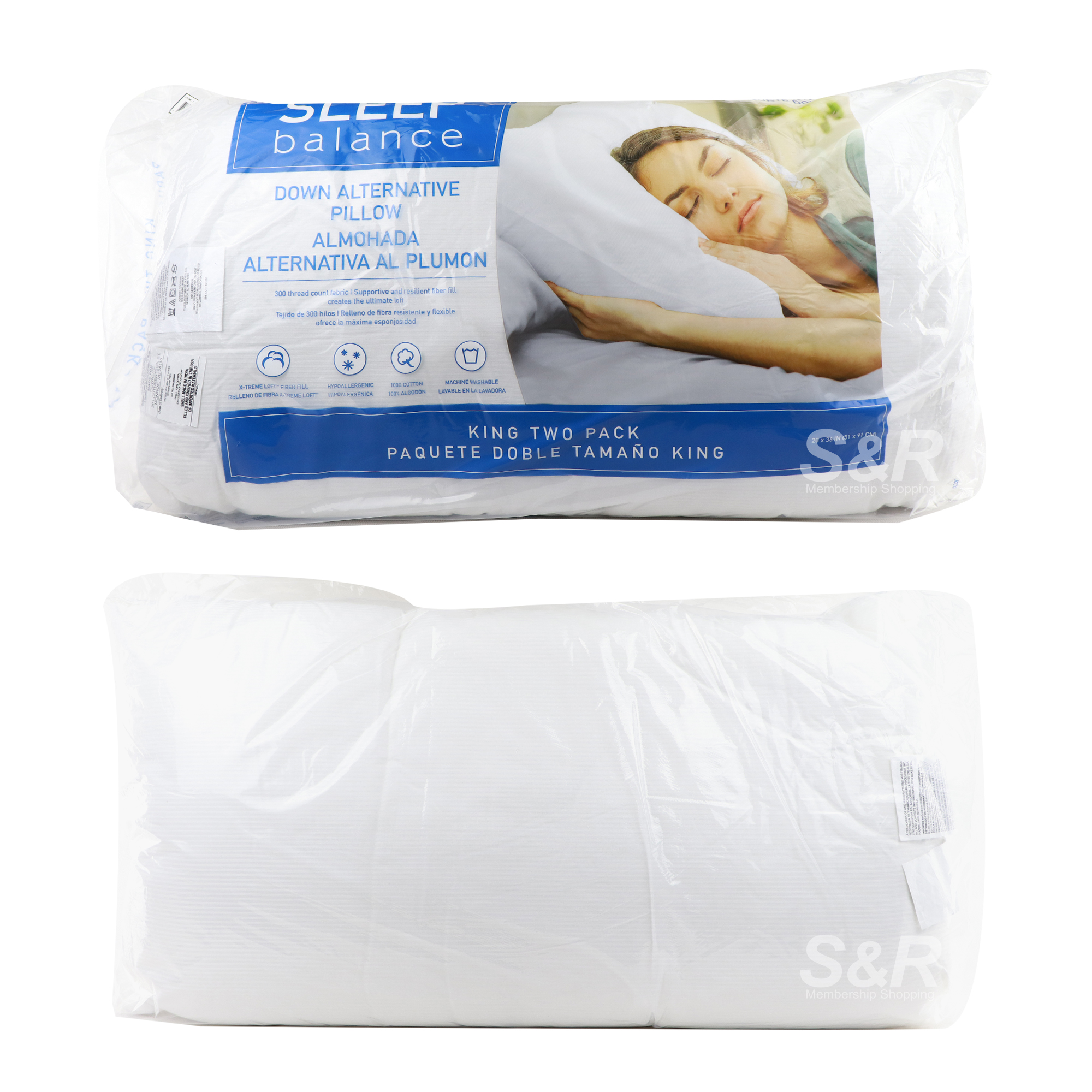 Sleep Balance Pillow Standard King Size