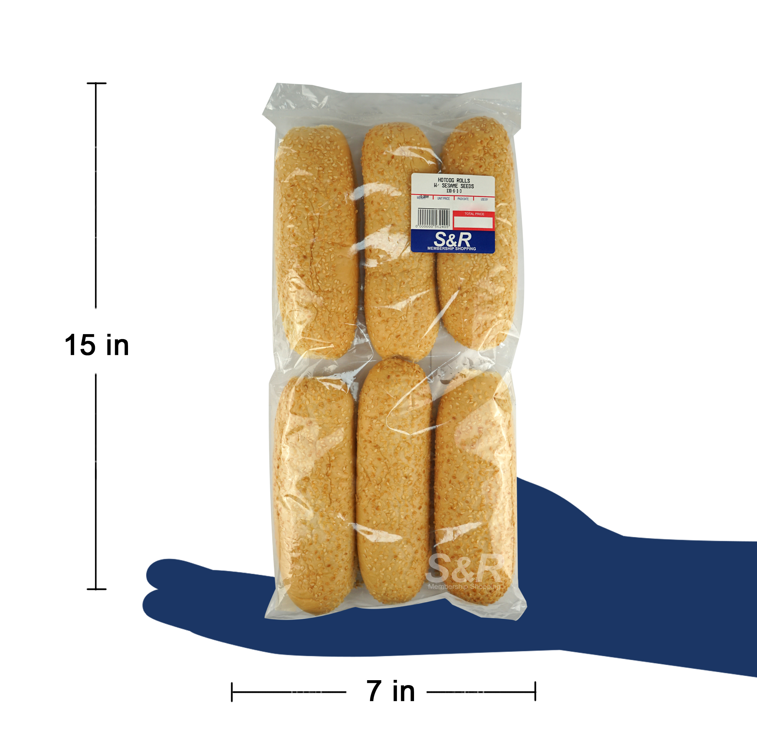 Baker's Bread Hotdog Rolls