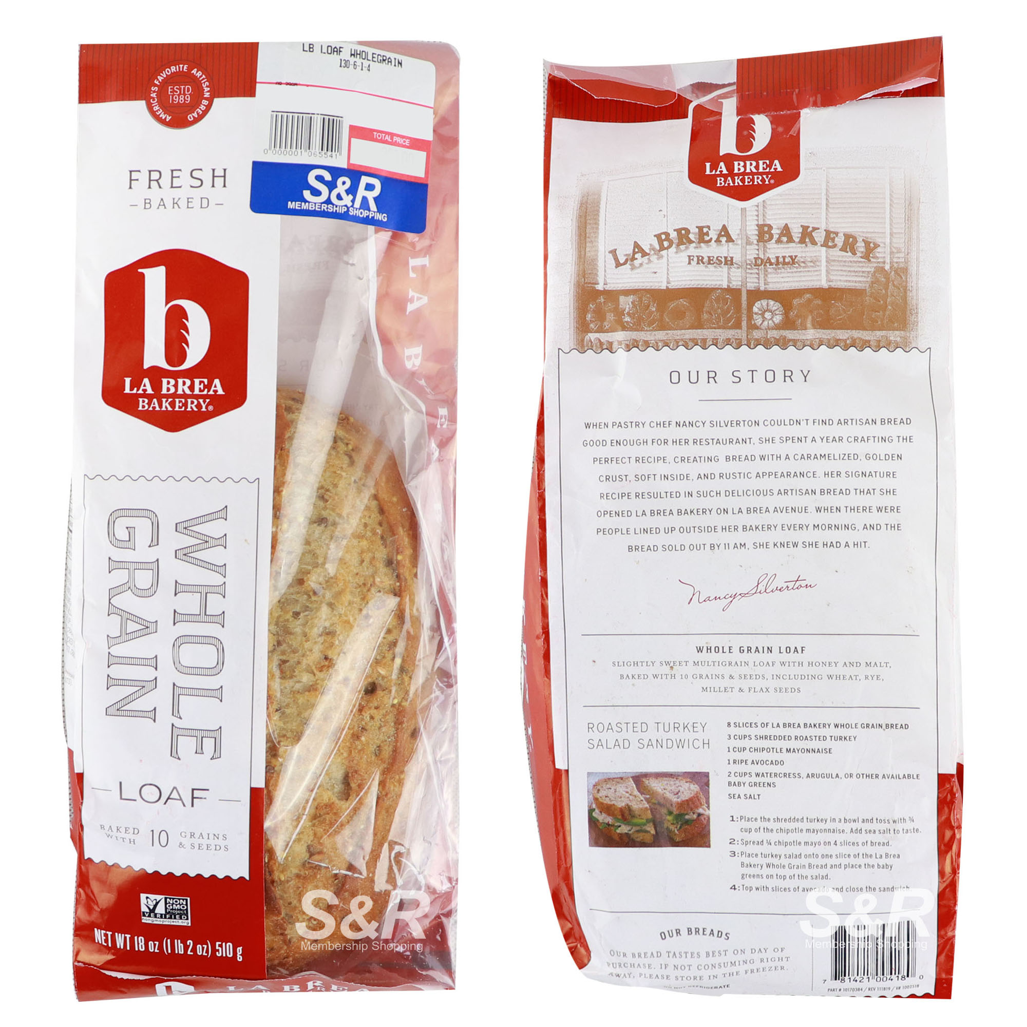 La Brea Bakery Whole Grain