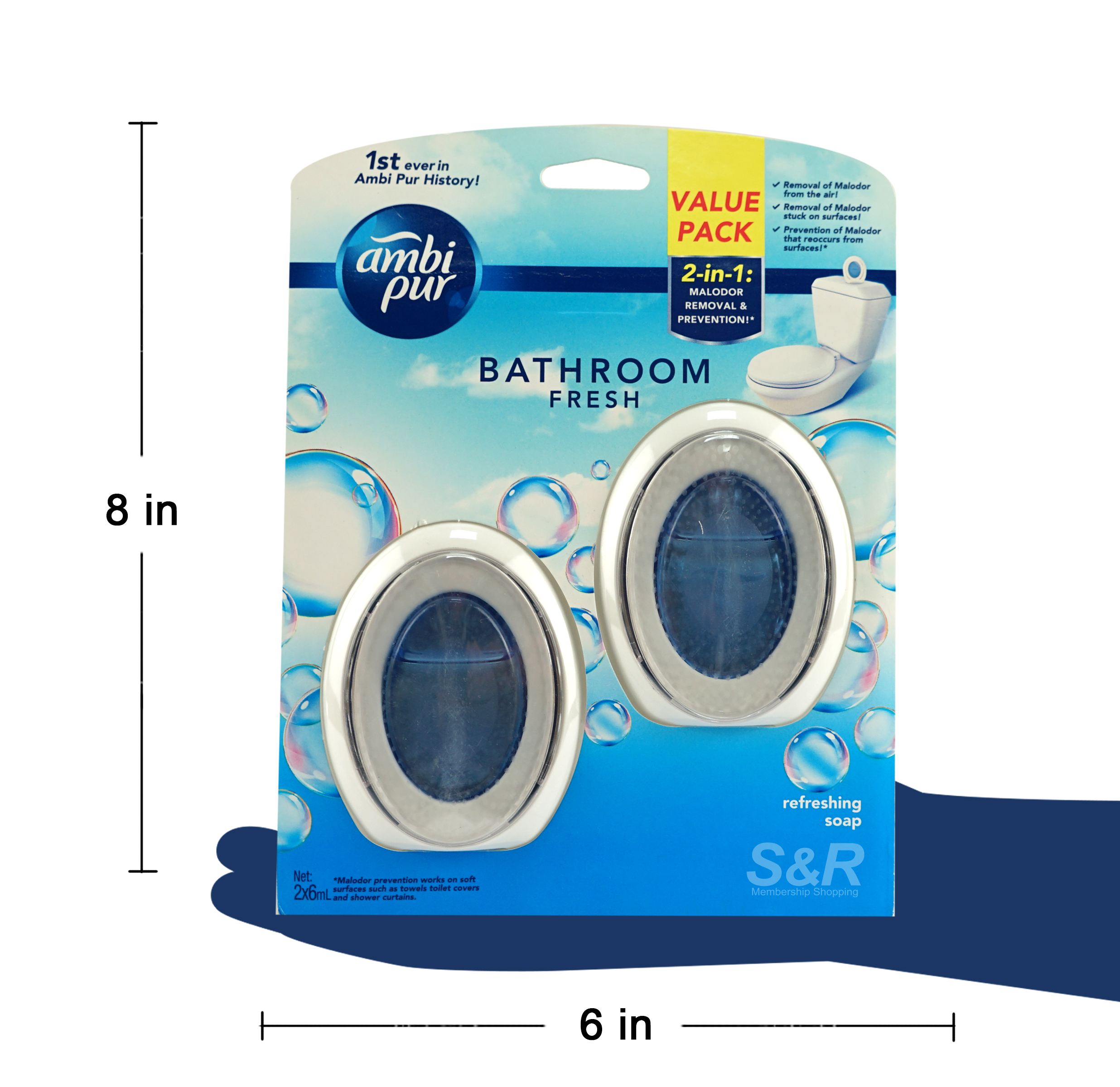 Ambi Pur Bathroom Fresh Refreshing Soap