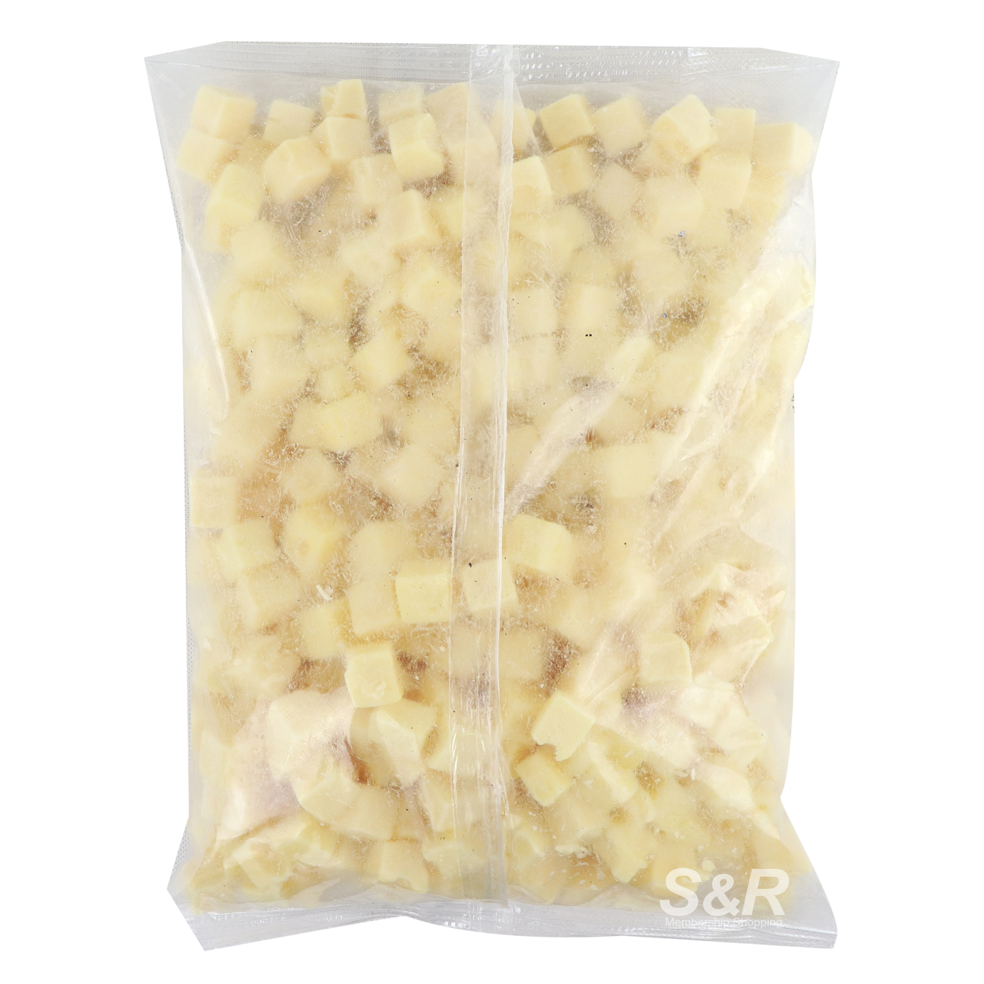 Cubed Swiss Cheese