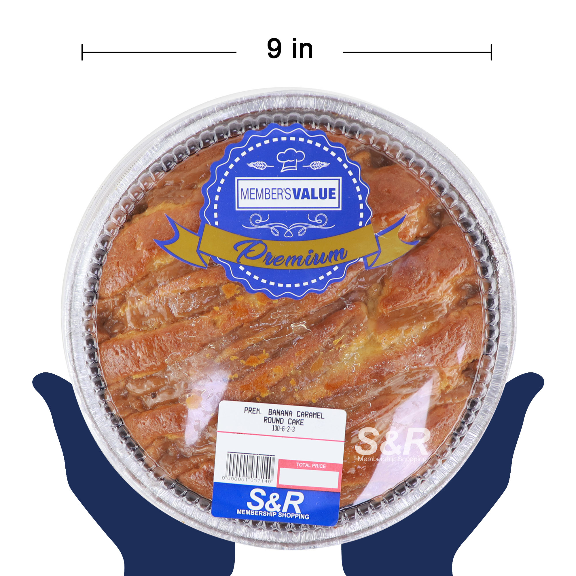 Member's Value Banana Caramel Round Cake