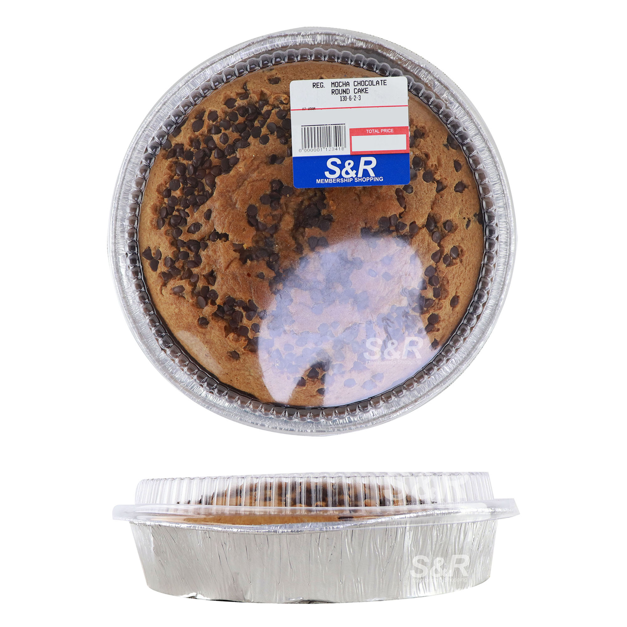 Mocha Chocolate Round Cake