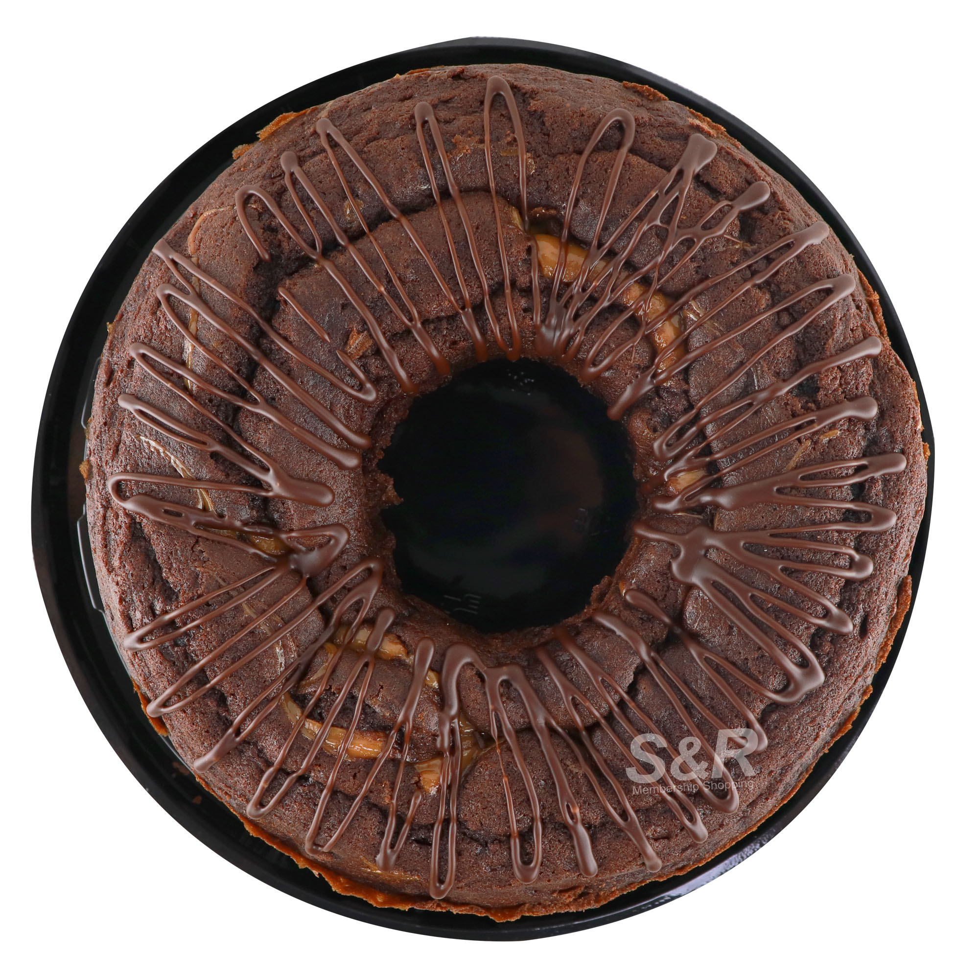 Chocolate Caramel Ring Cake