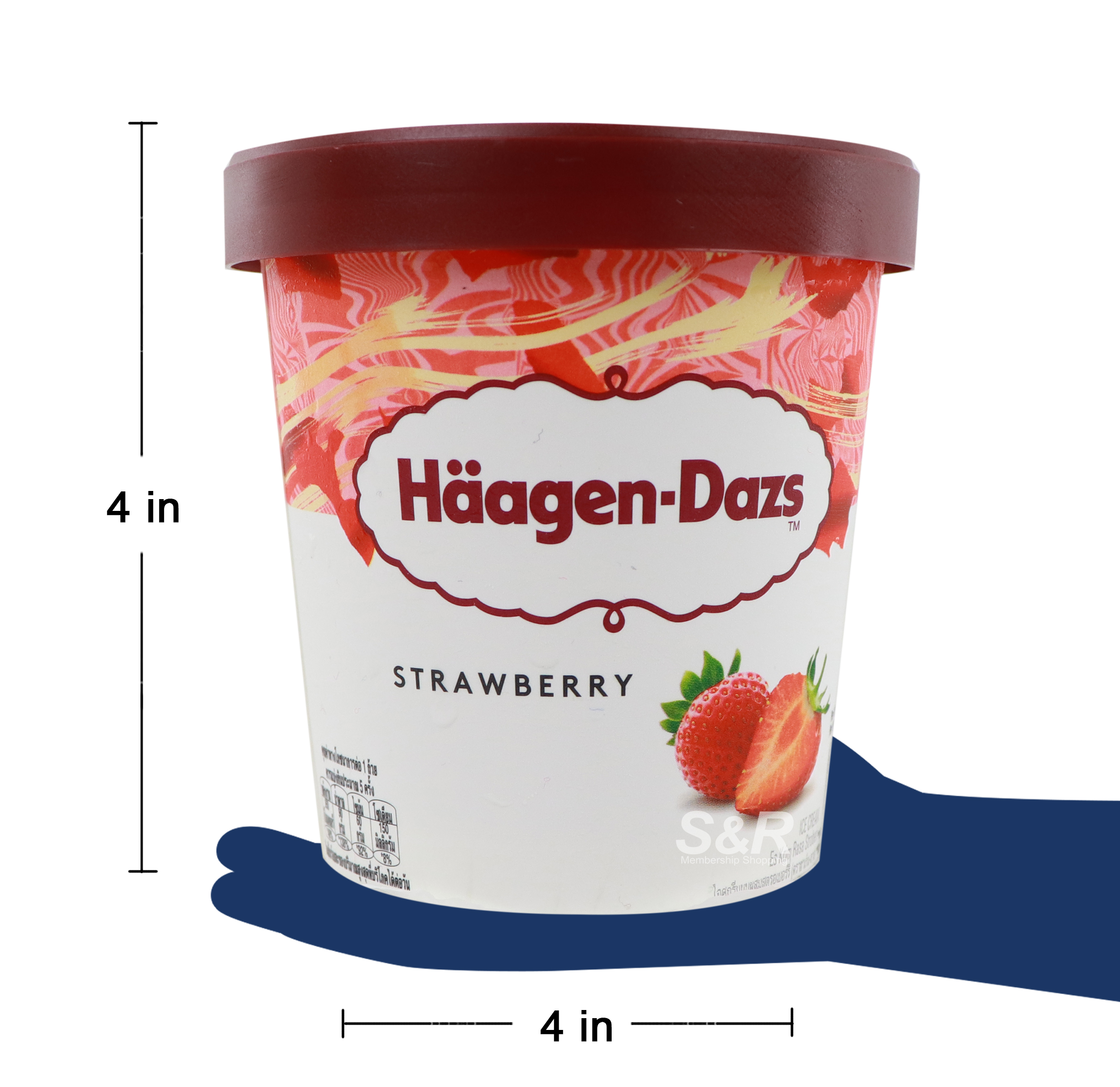 Strawberry Flavored Ice Cream