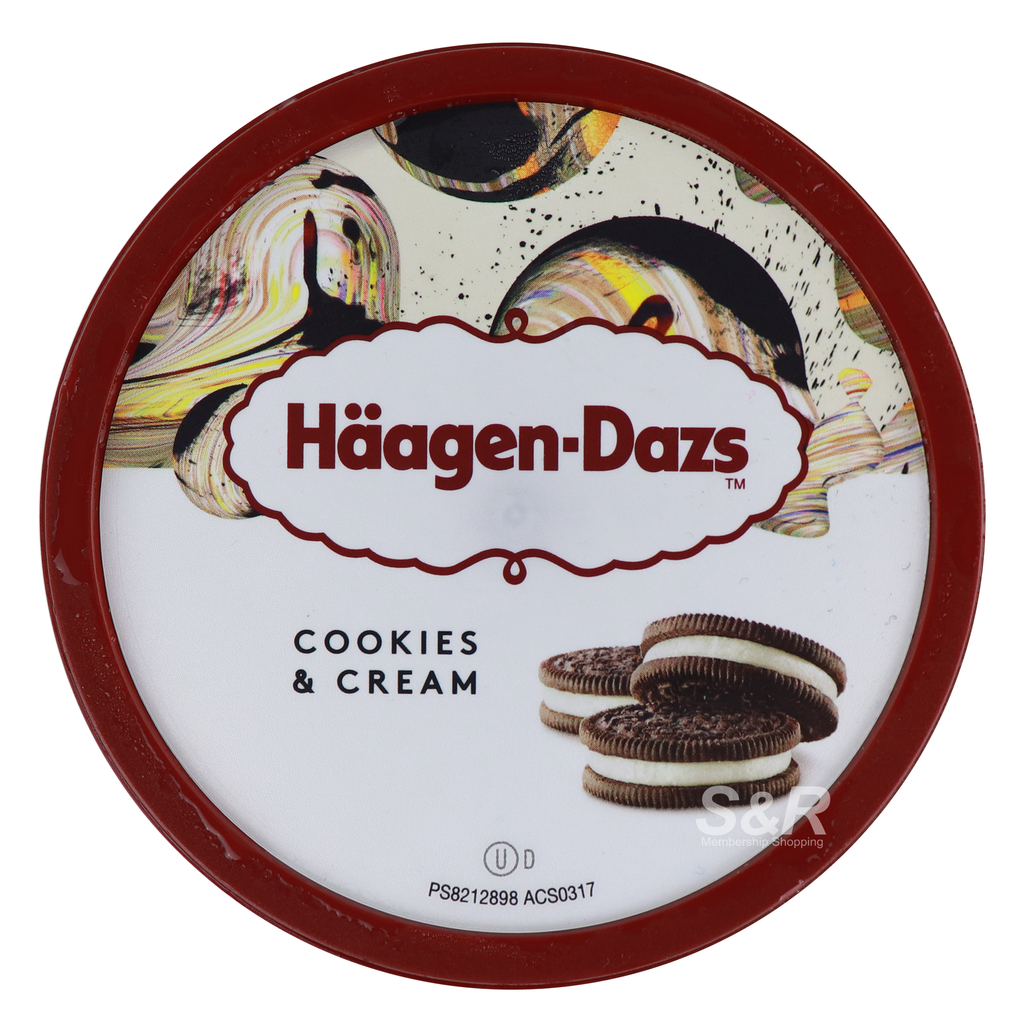 Haagen-Dazs Cookies & Cream Flavored Ice Cream