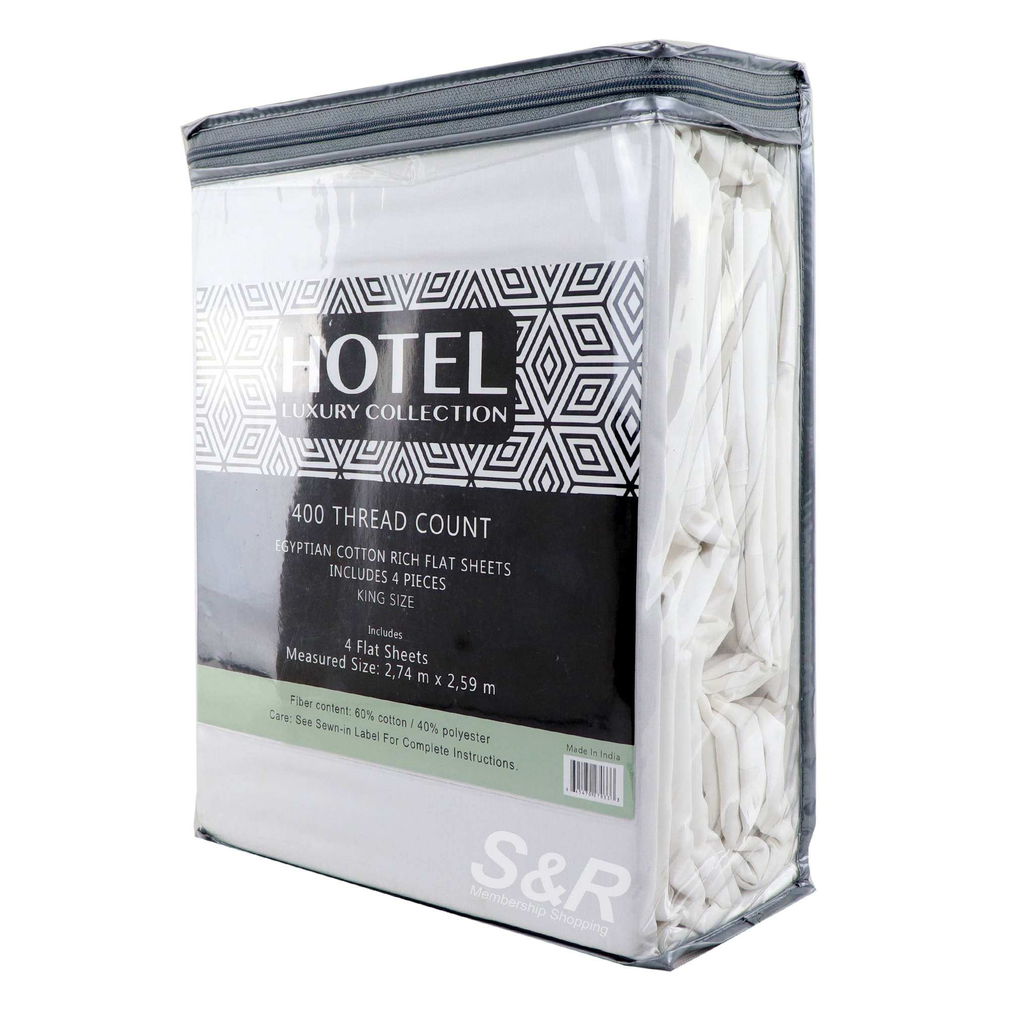 PCT Hotel Luxury Collection King Size Sheet 1 set