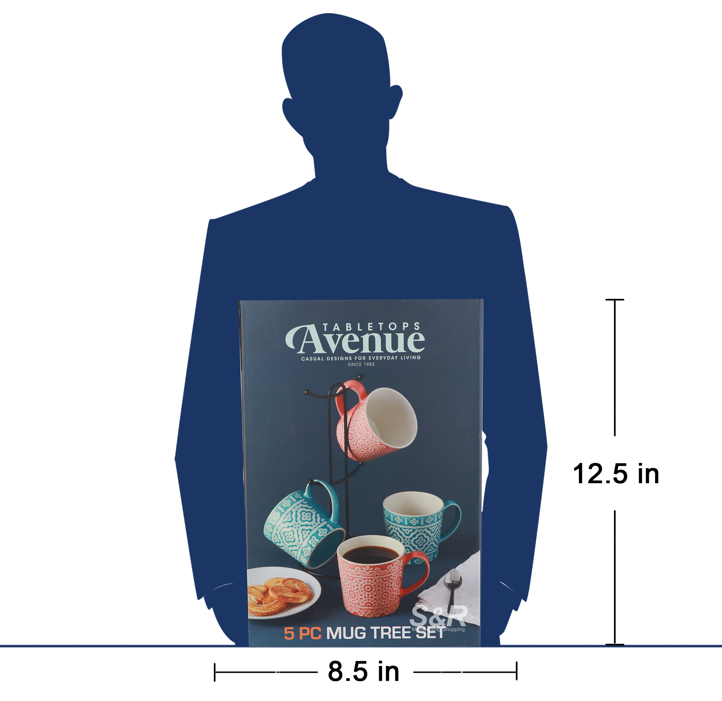 Tabletops Avenue Mugs Tree 1 set