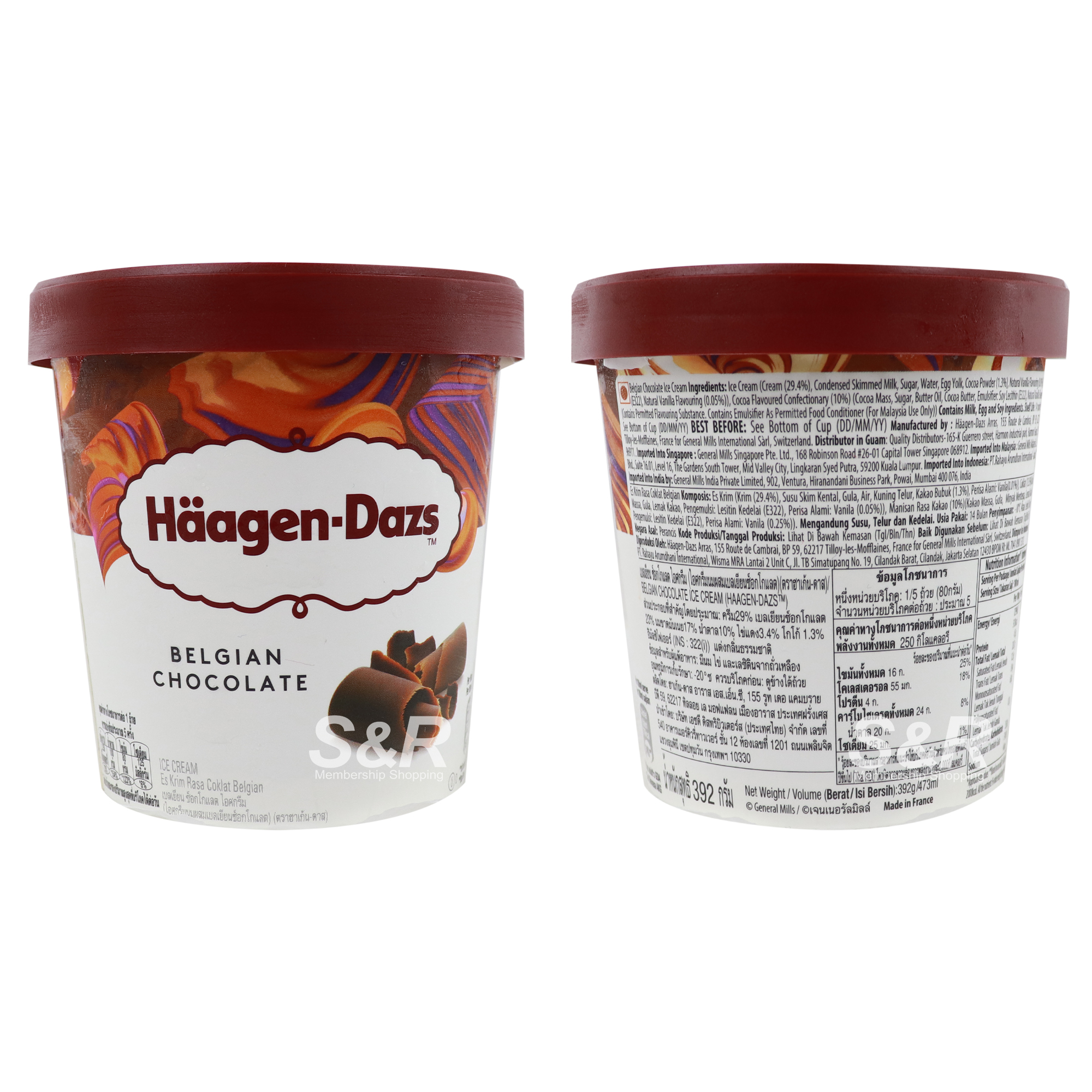 Haagen-Dazs Belgian Chocolate Ice Cream