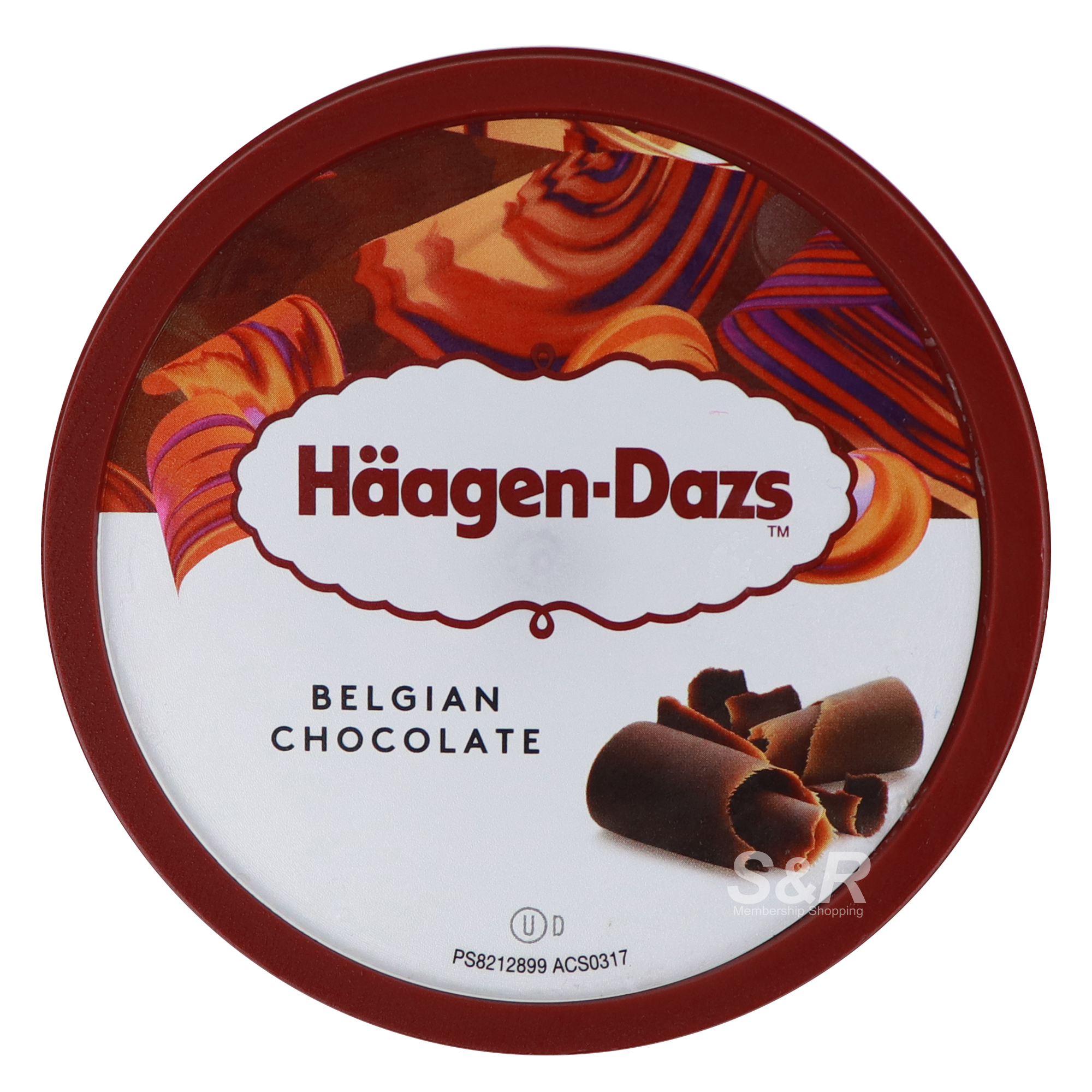 HaagenDazs Ice Cream Belgian Chocolate Flavor 473mL