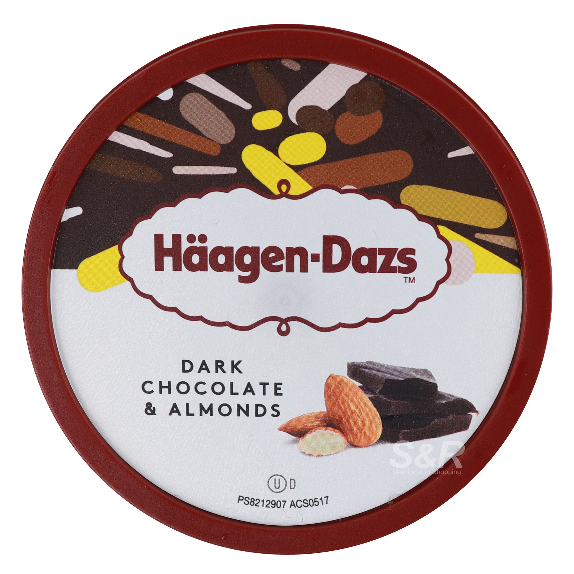 Dark Chocolate & Almonds Ice Cream