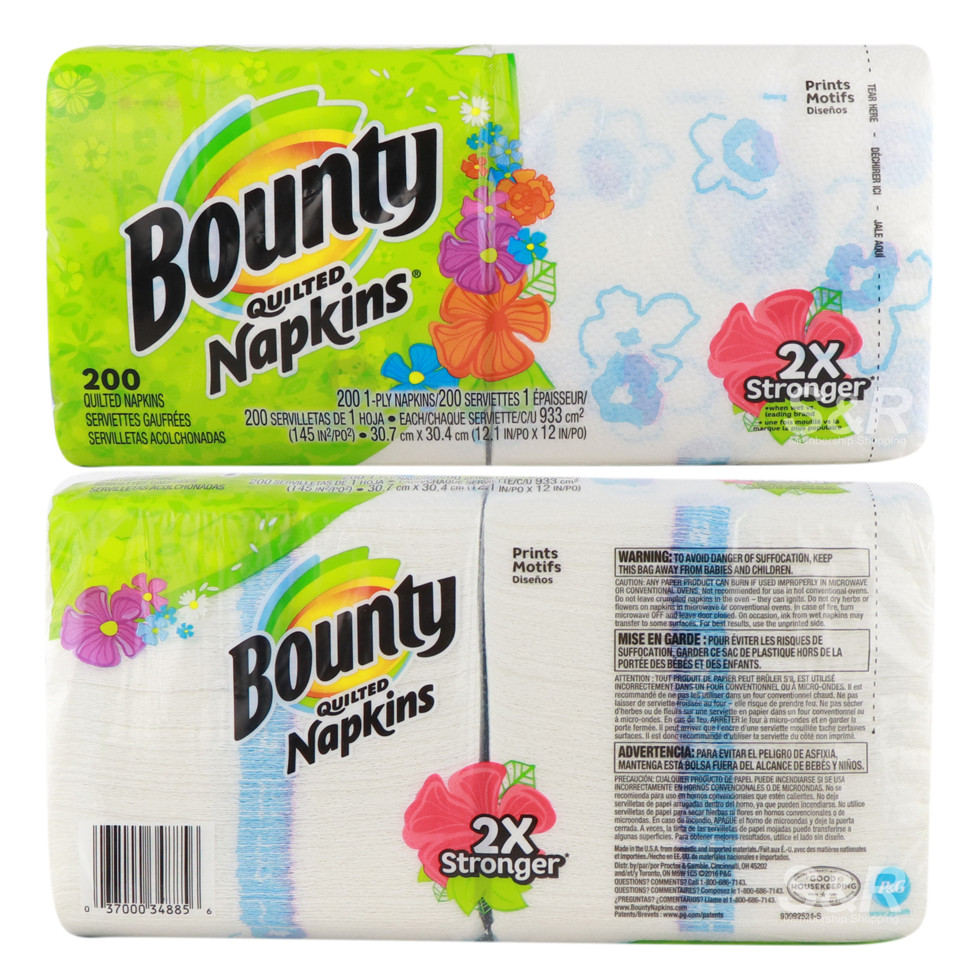 Bounty Quilted Napkins