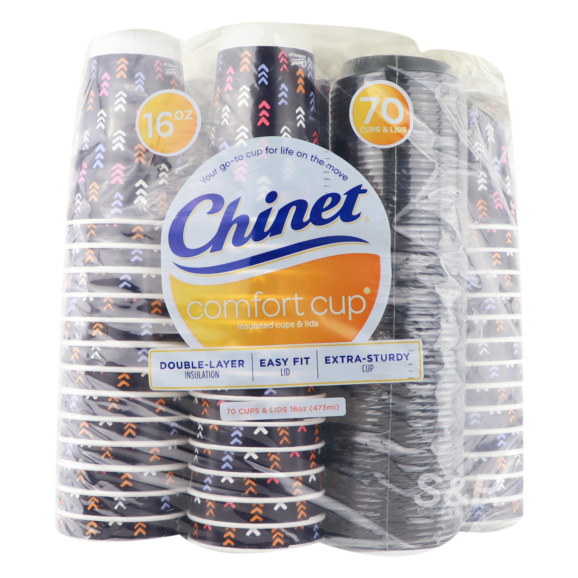 Chinet Comfort Cup Insulated Cups and Lids