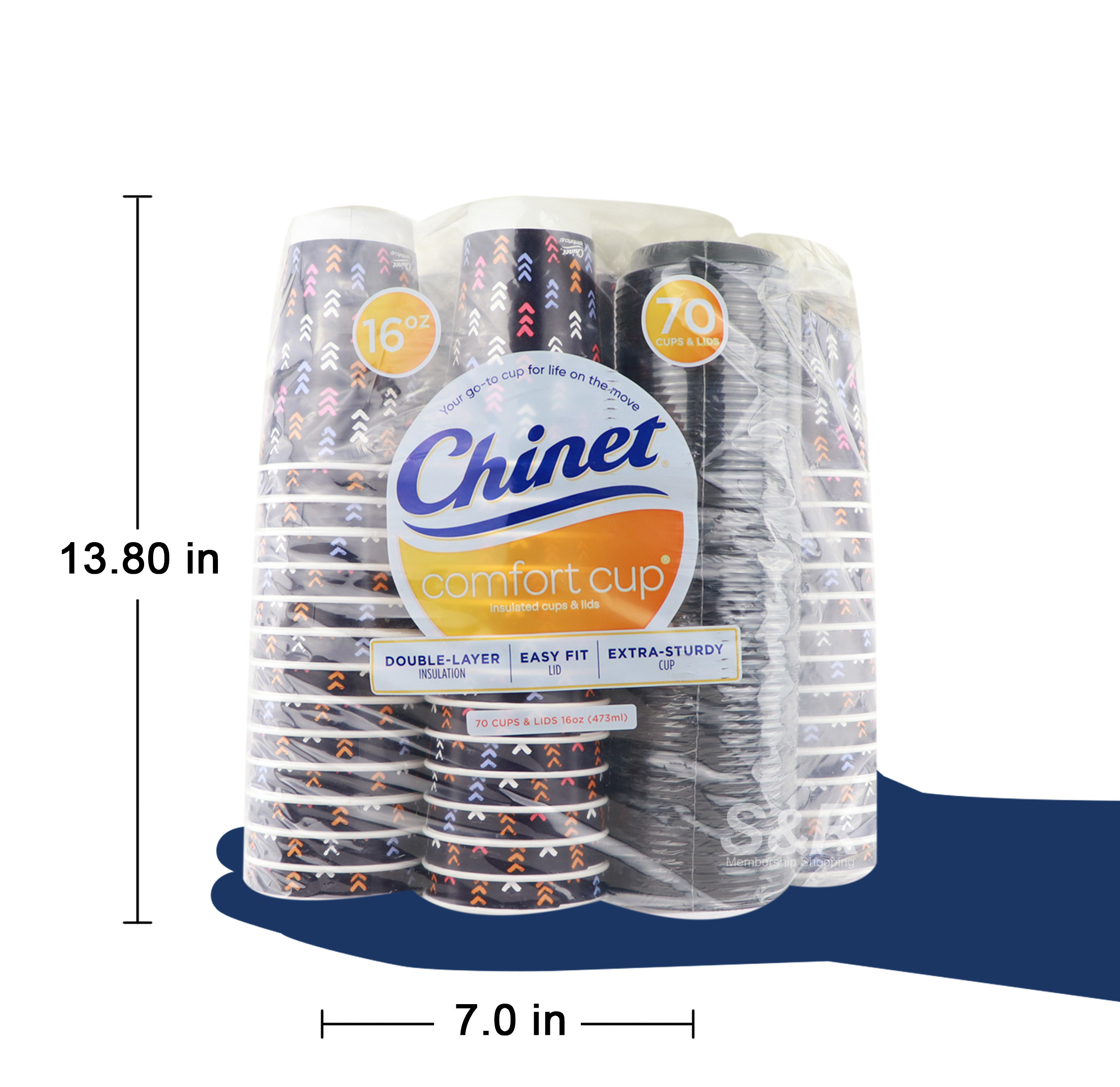 Chinet Comfort Cup Insulated Cups and Lids