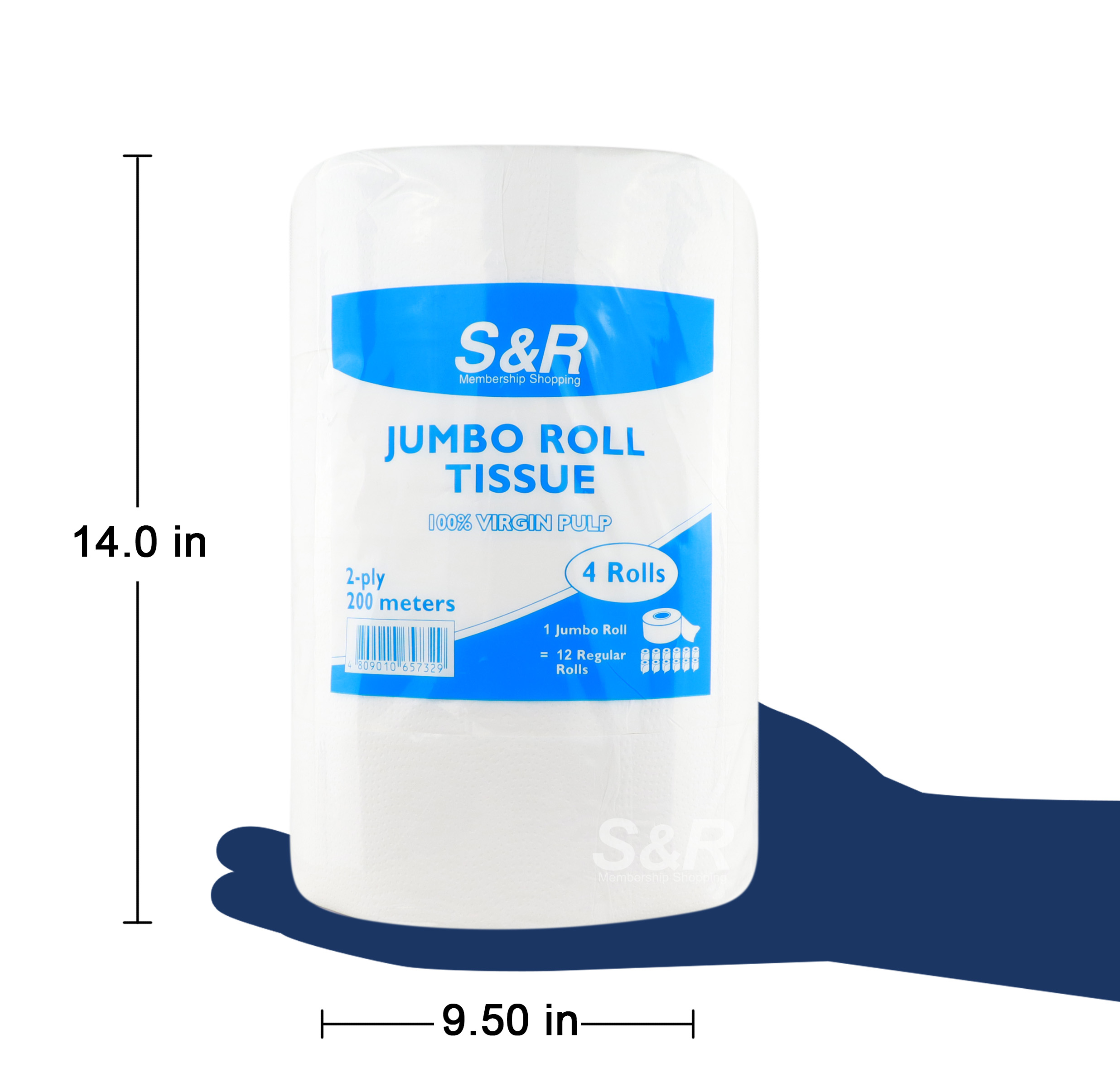 S&R Jumbo Roll Tissue