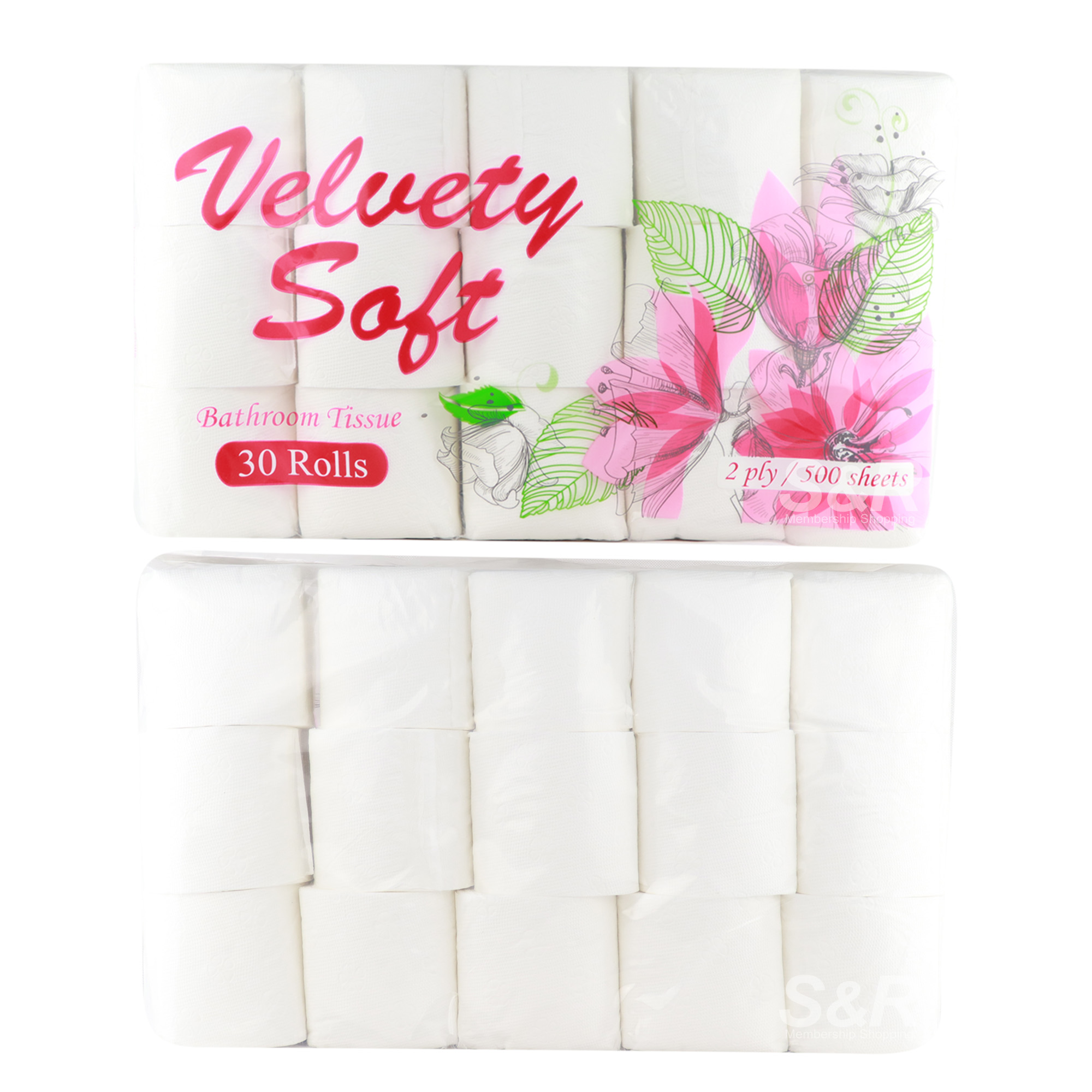Velvety Soft Bathroom Tissue
