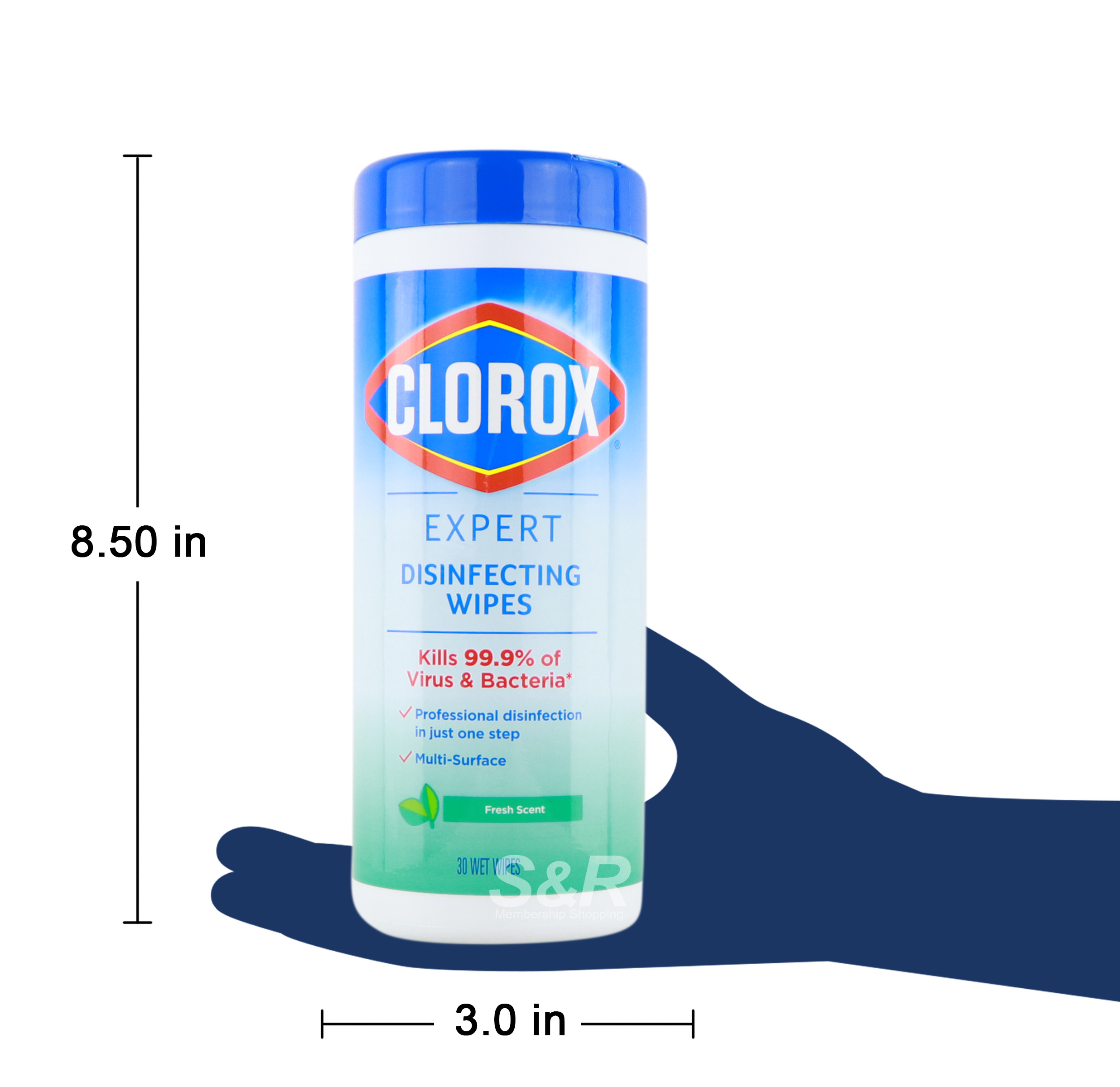 Clorox Expert Disinfecting Wipes 30 sheets