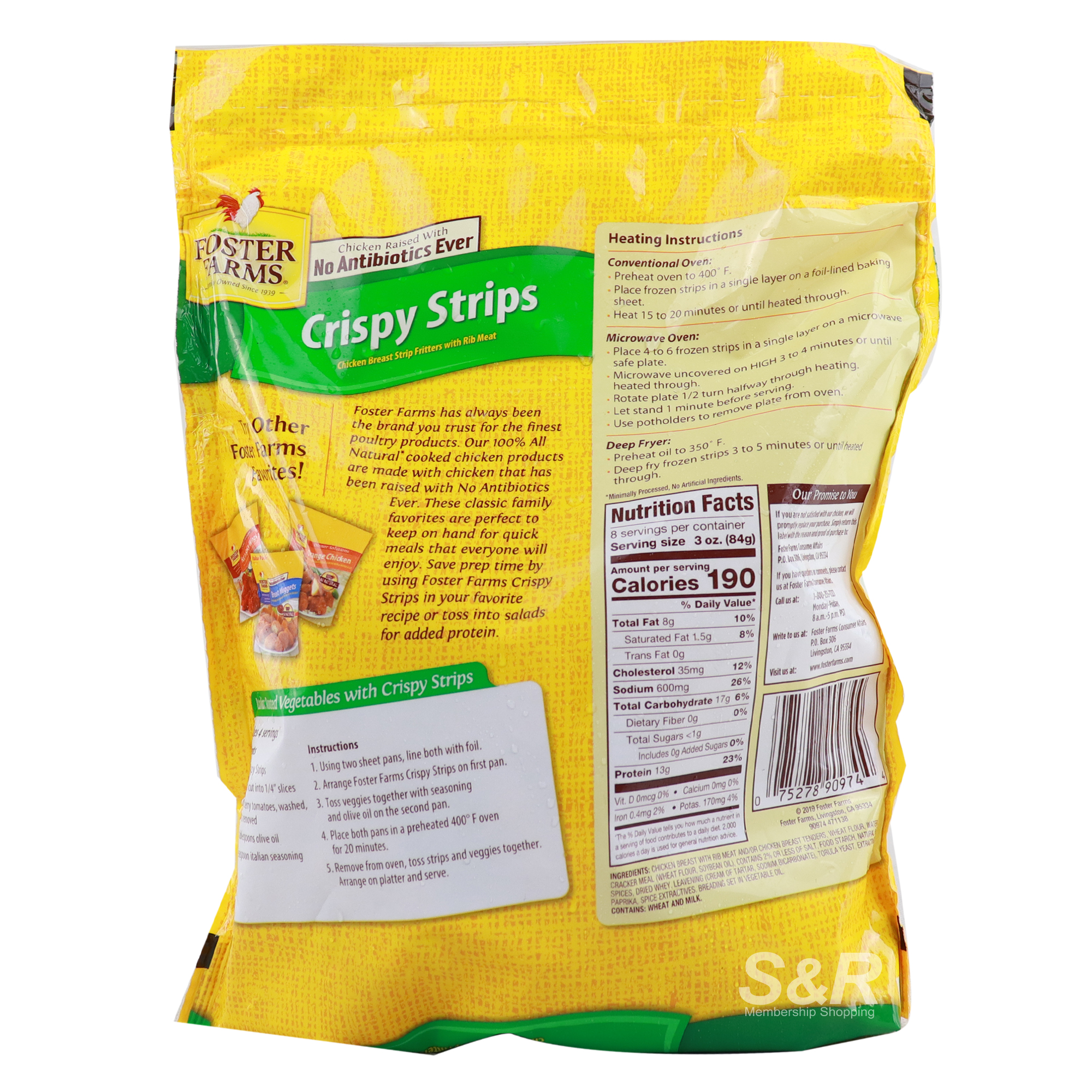 Foster Farms Crispy Strips
