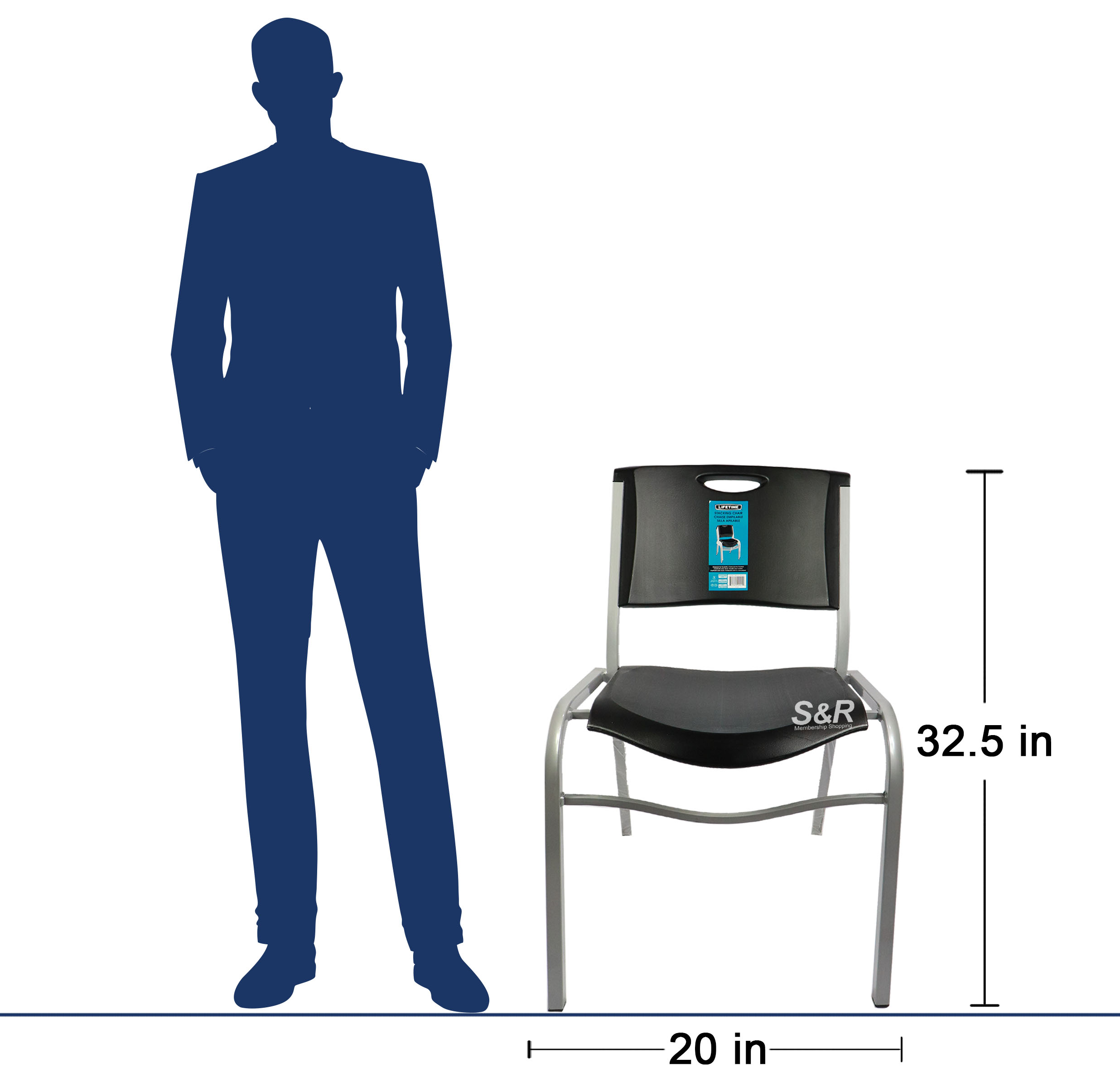 Lifetime Stackable Chair