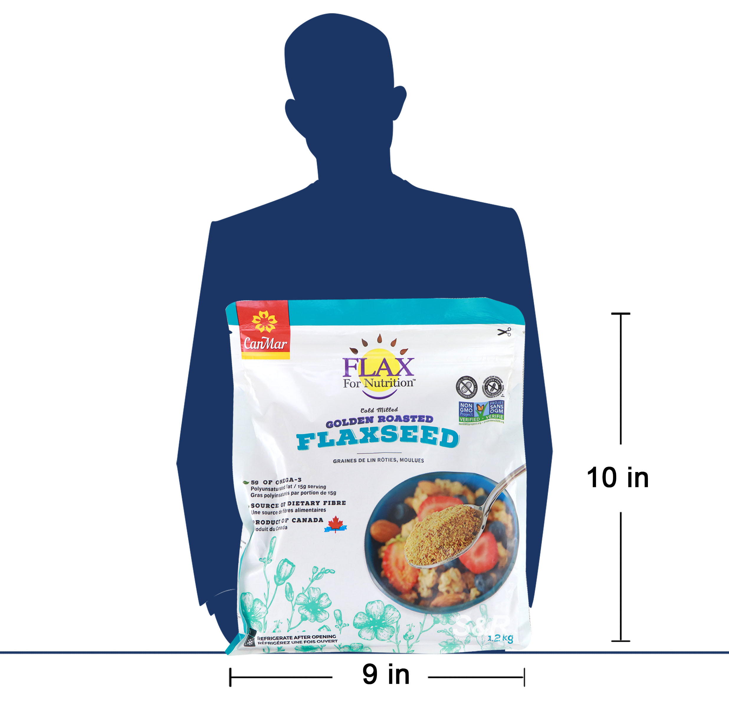 CanMar Roasted Flax Seed