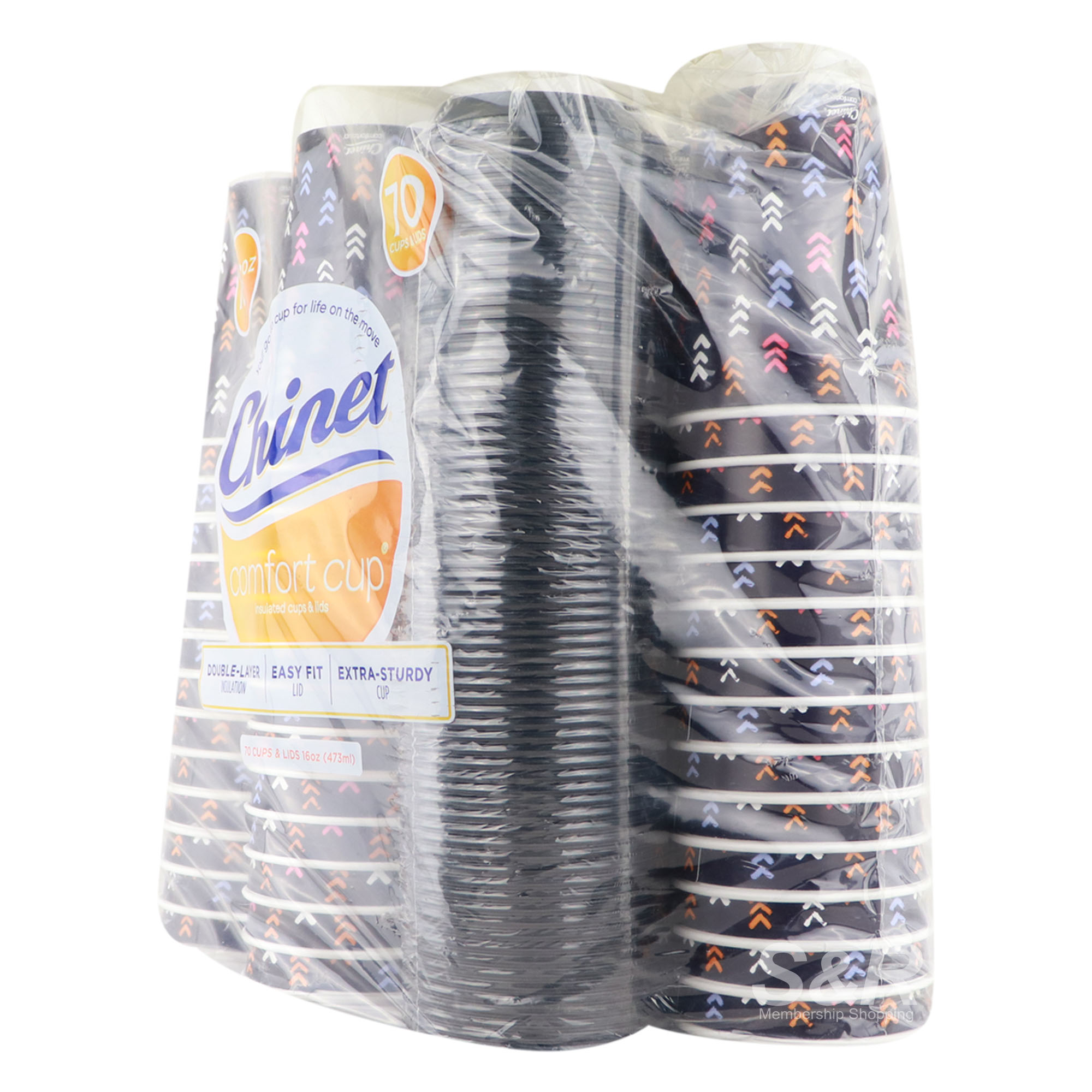 Chinet Comfort Cup Insulated Cups and Lids