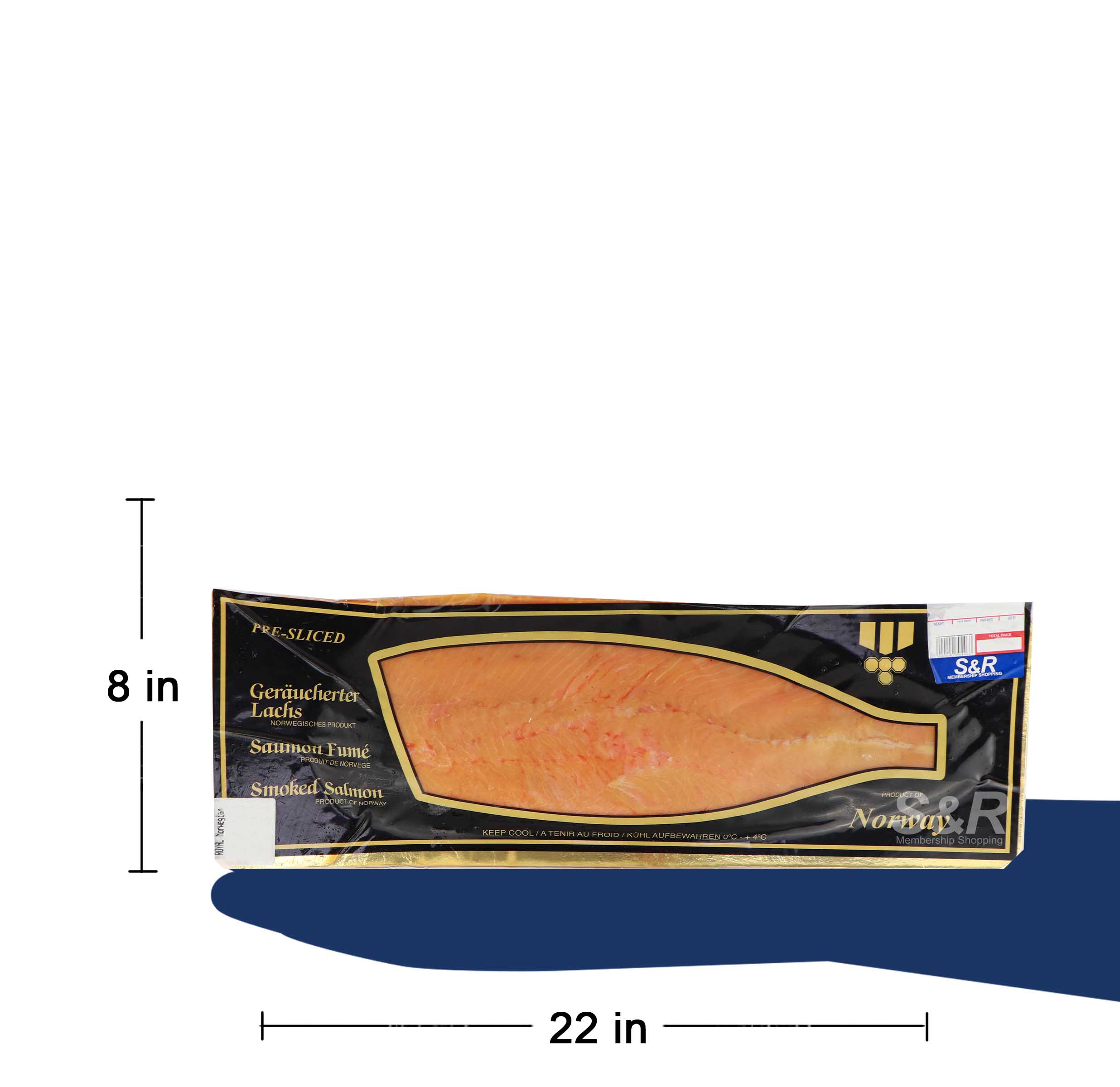 Royal Norwegian Smoked Salmon Pre-Sliced 1kg