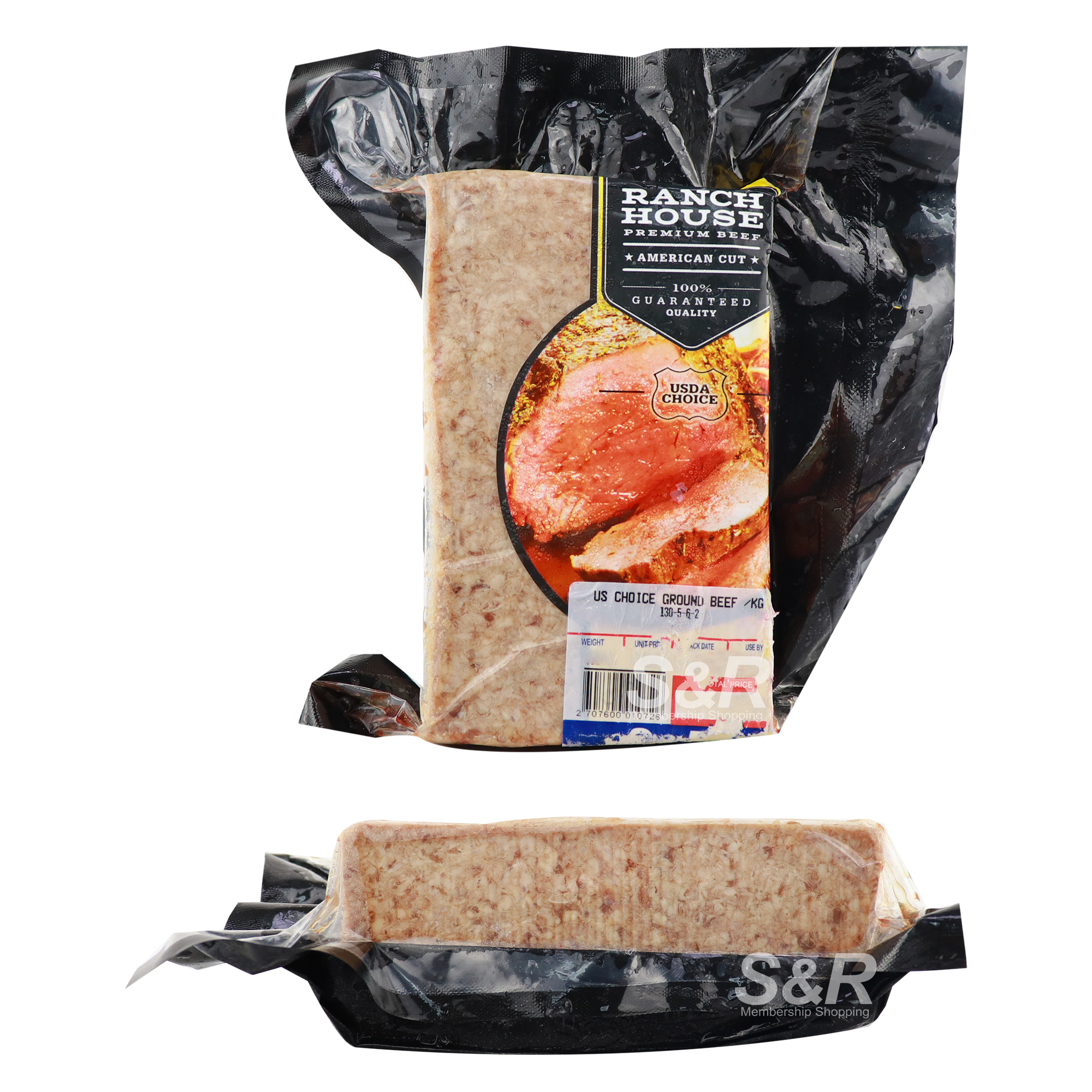 Ranch House Premium Beef American Cut US Choice Ground Beef approx. 1.1kg