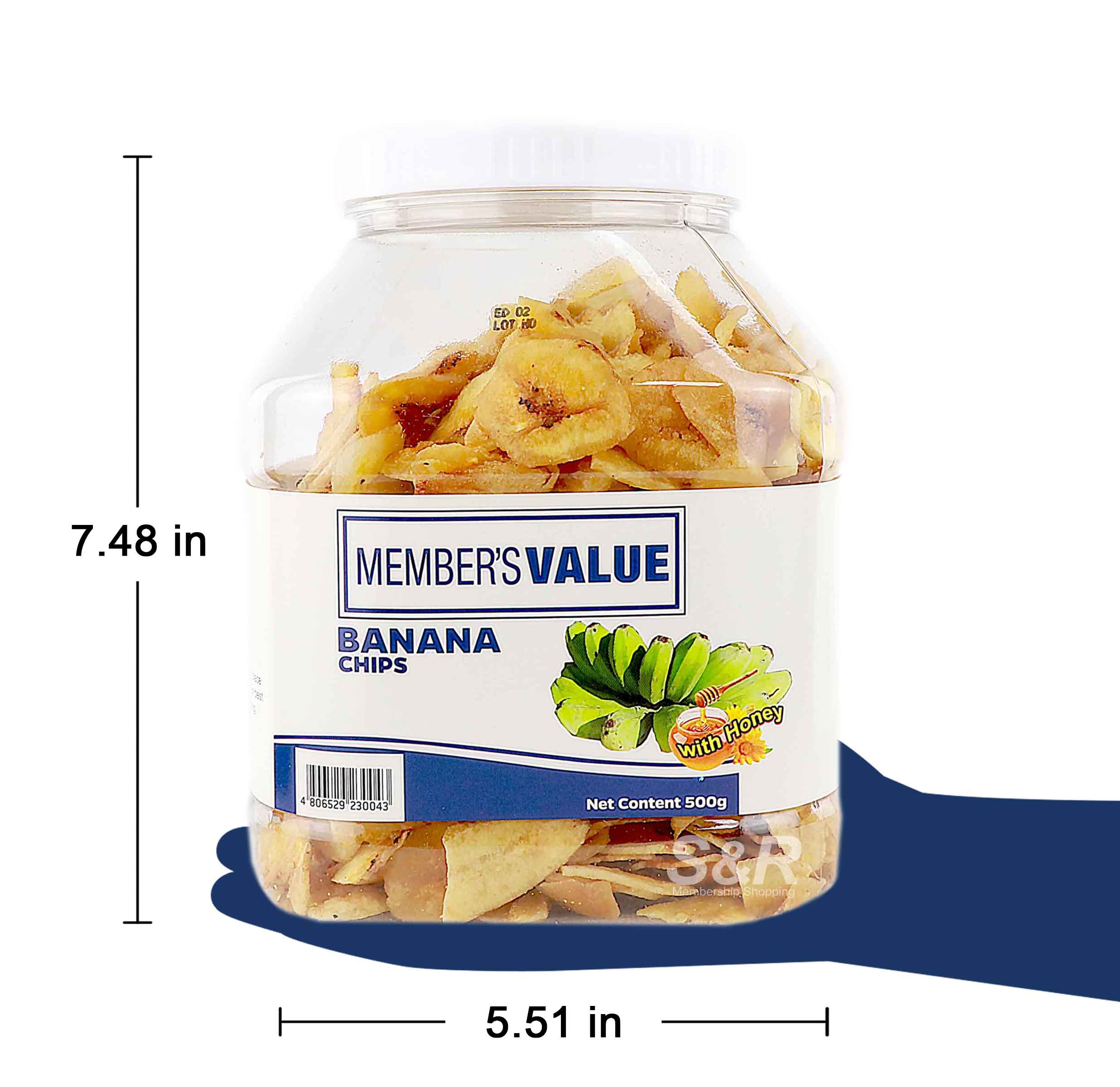 Member's Value Banana Chips