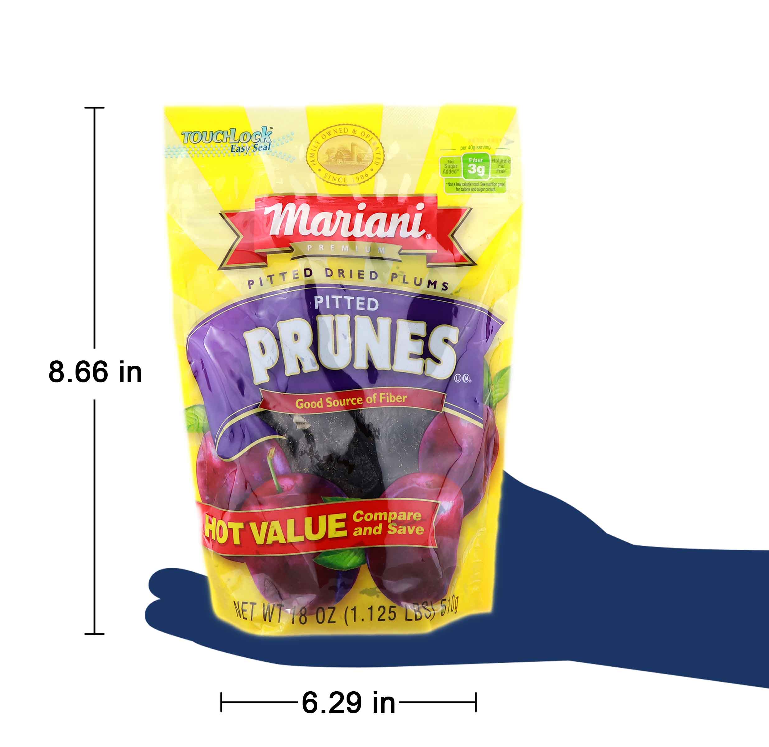 Mariani Dried Pitted Prunes