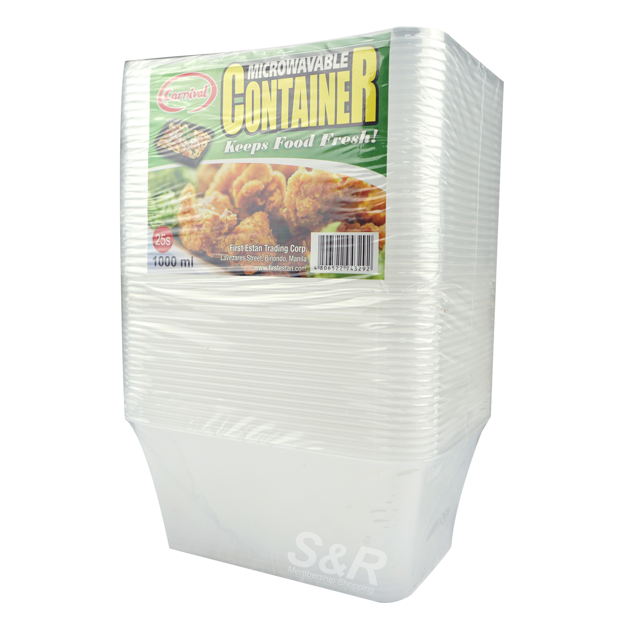 Carnival Microwavable Food Container