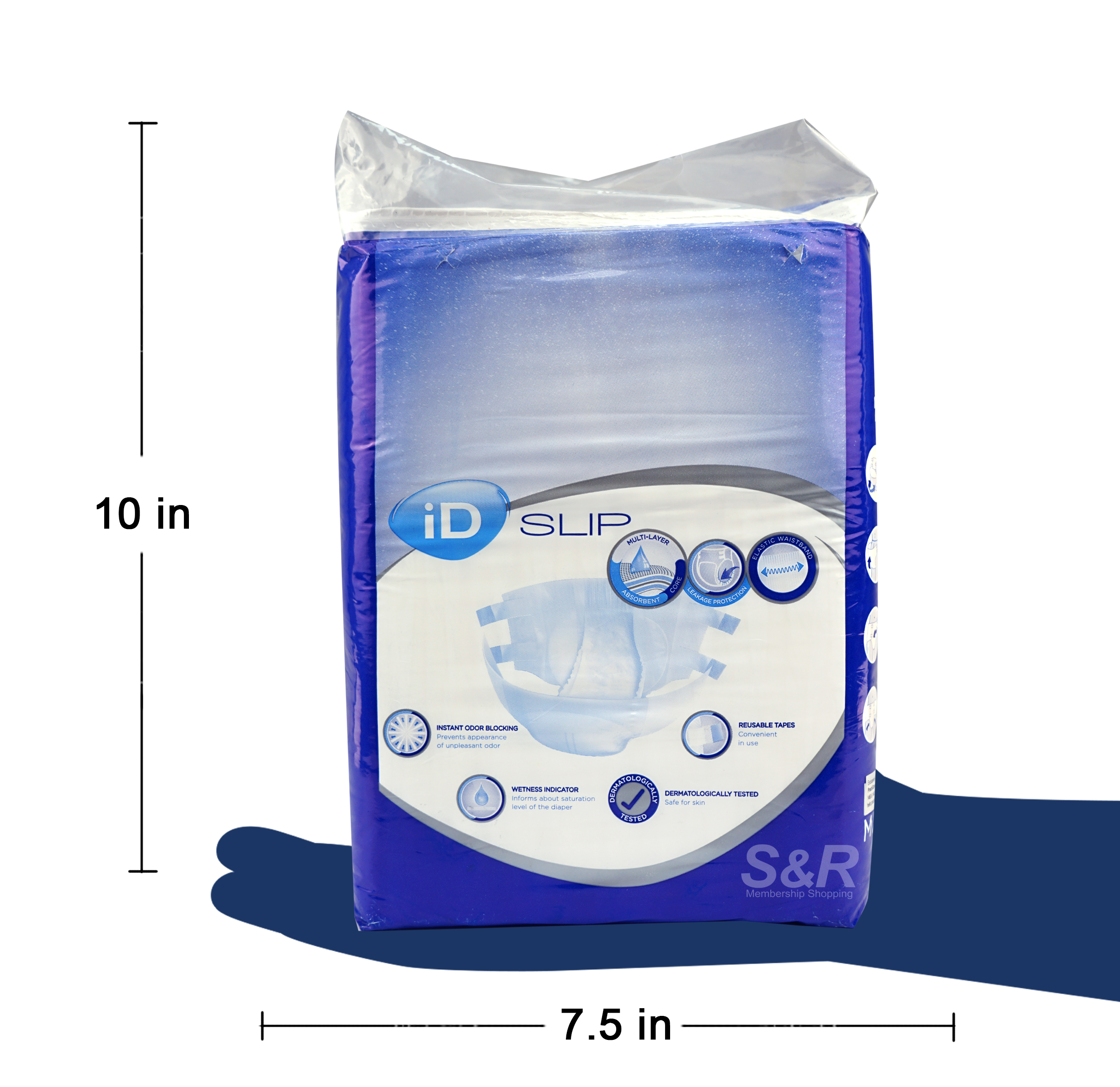 ID Slip Medium-sized Adult Diapers