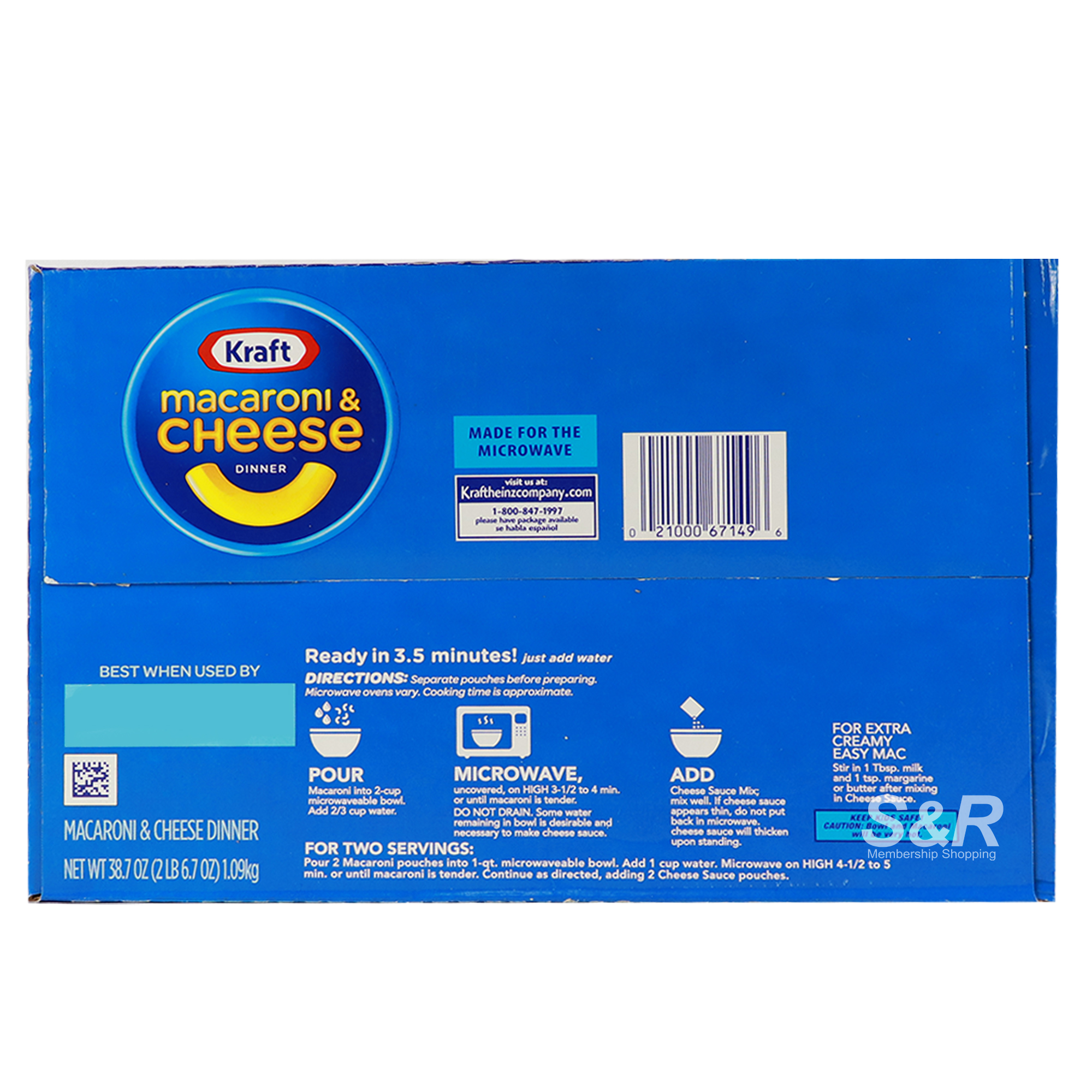 Kraft Macaroni and Cheese