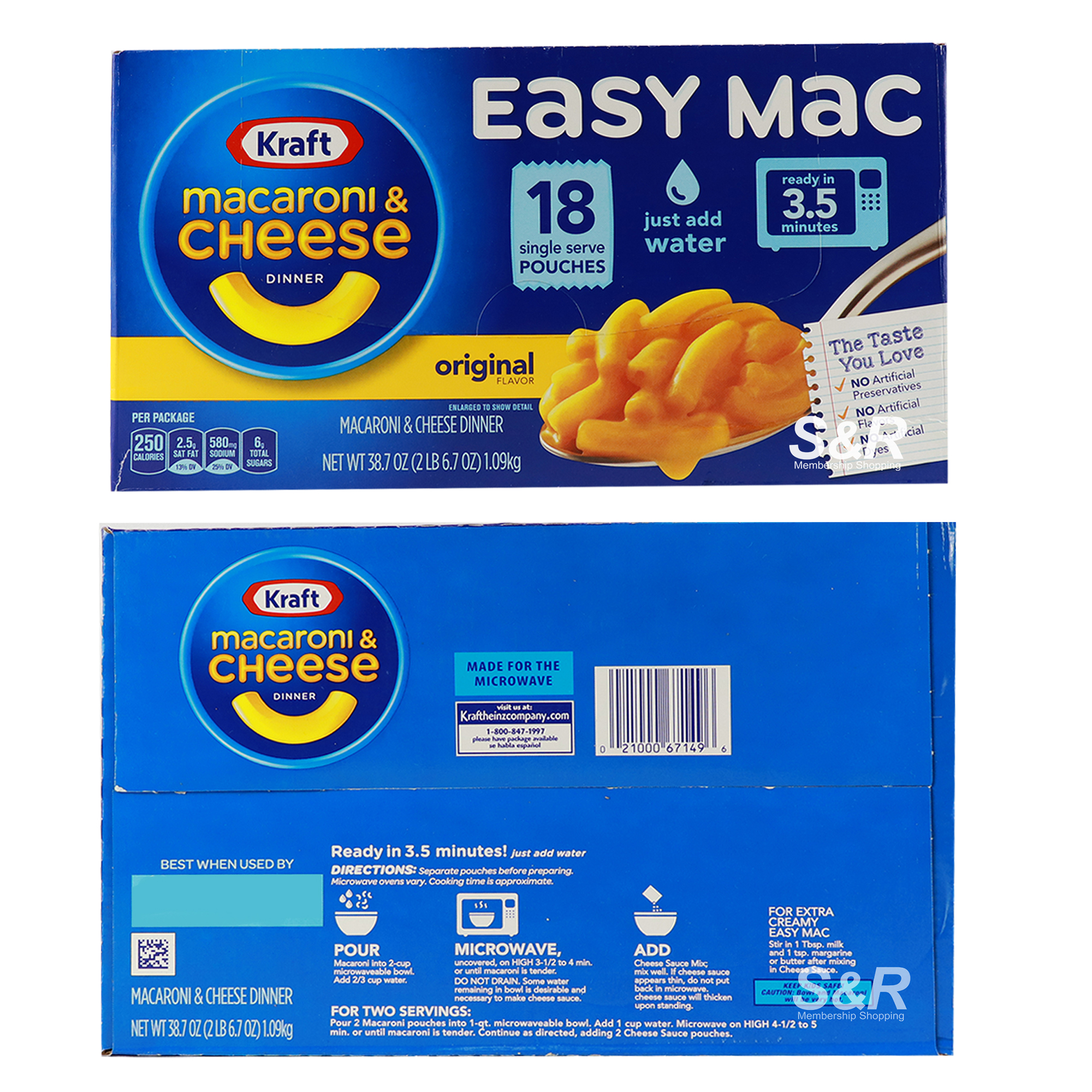 Kraft Macaroni and Cheese