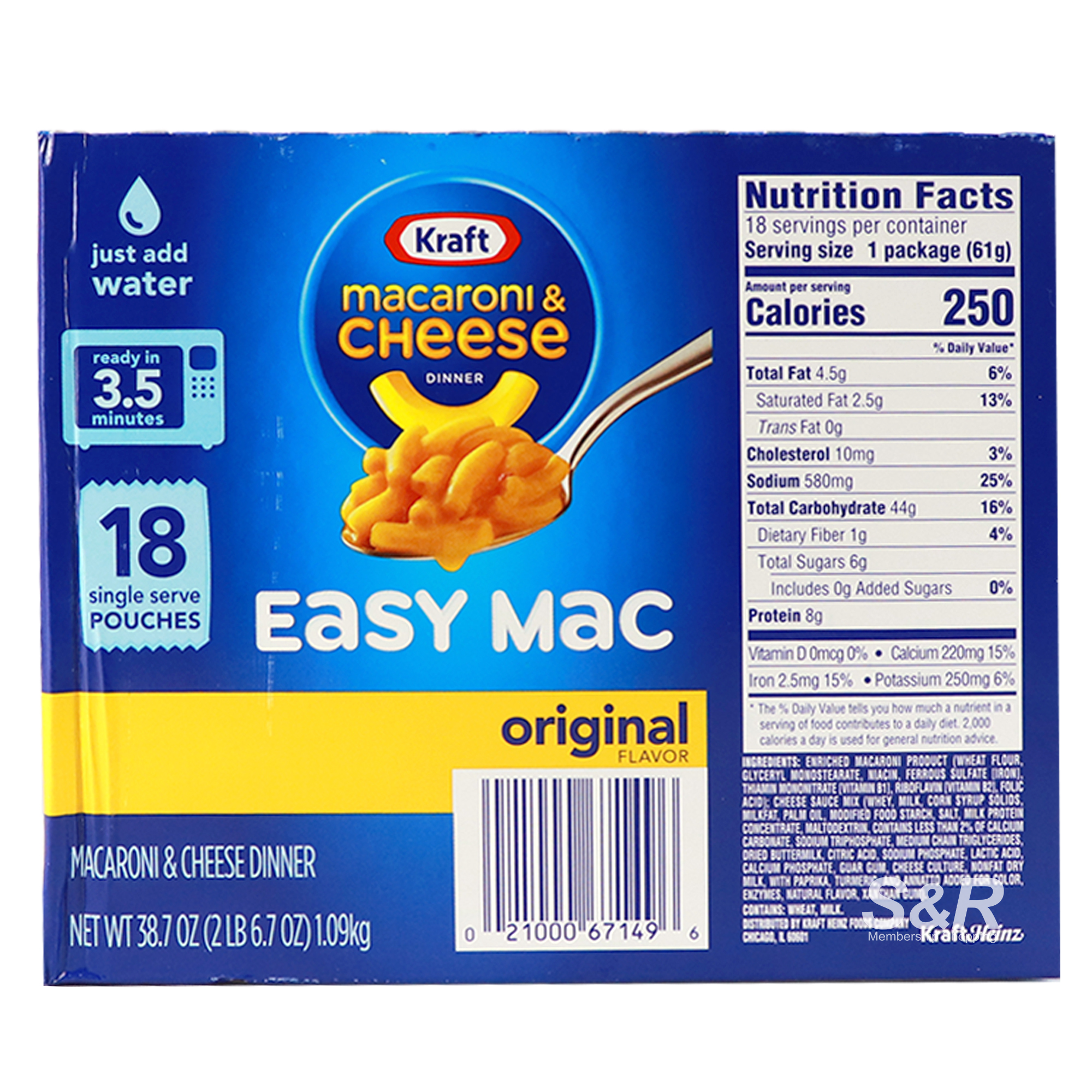 Kraft Macaroni and Cheese