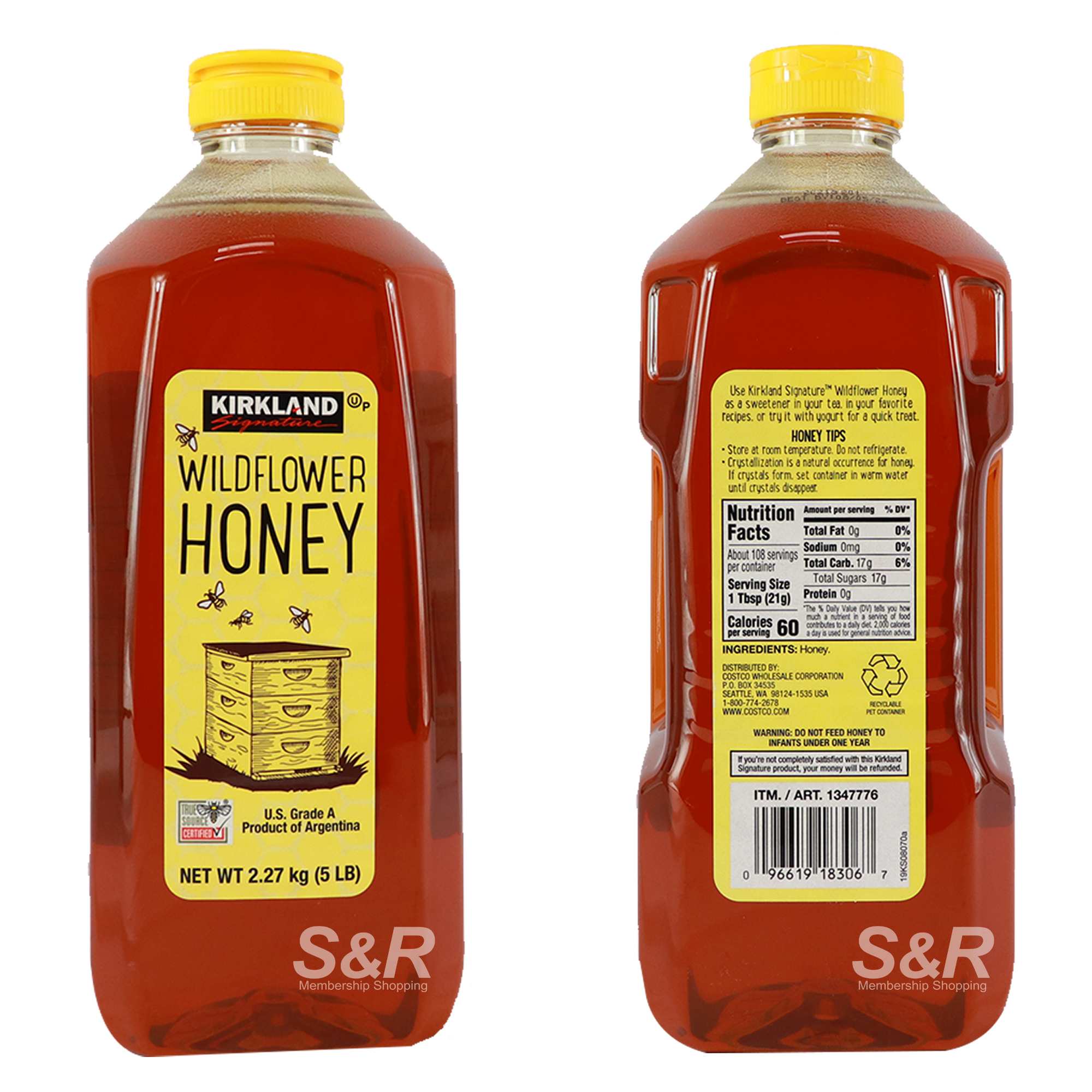 Kirkland Signature Wildflower Honey 2.27kg