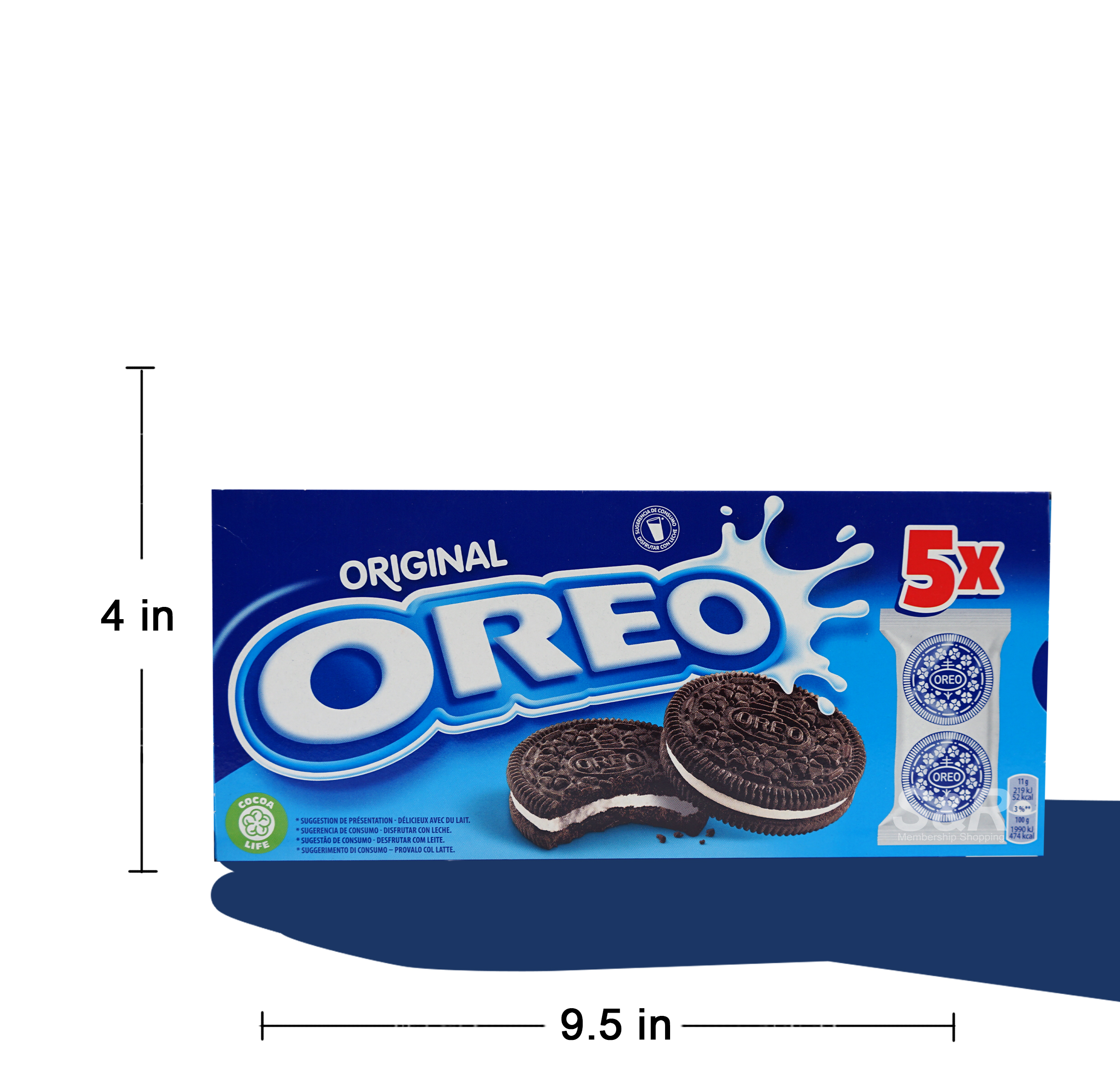 Oreo Classic Cream Filled Chocolate Biscuit Sandwich