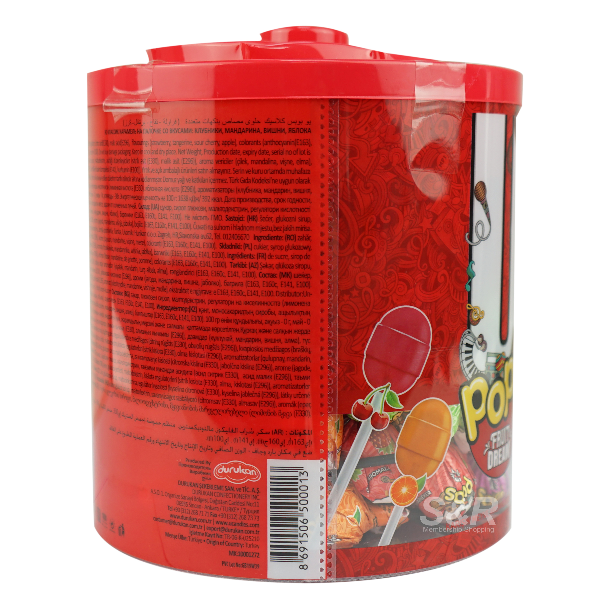 Durukan Pops Fruit Dream
