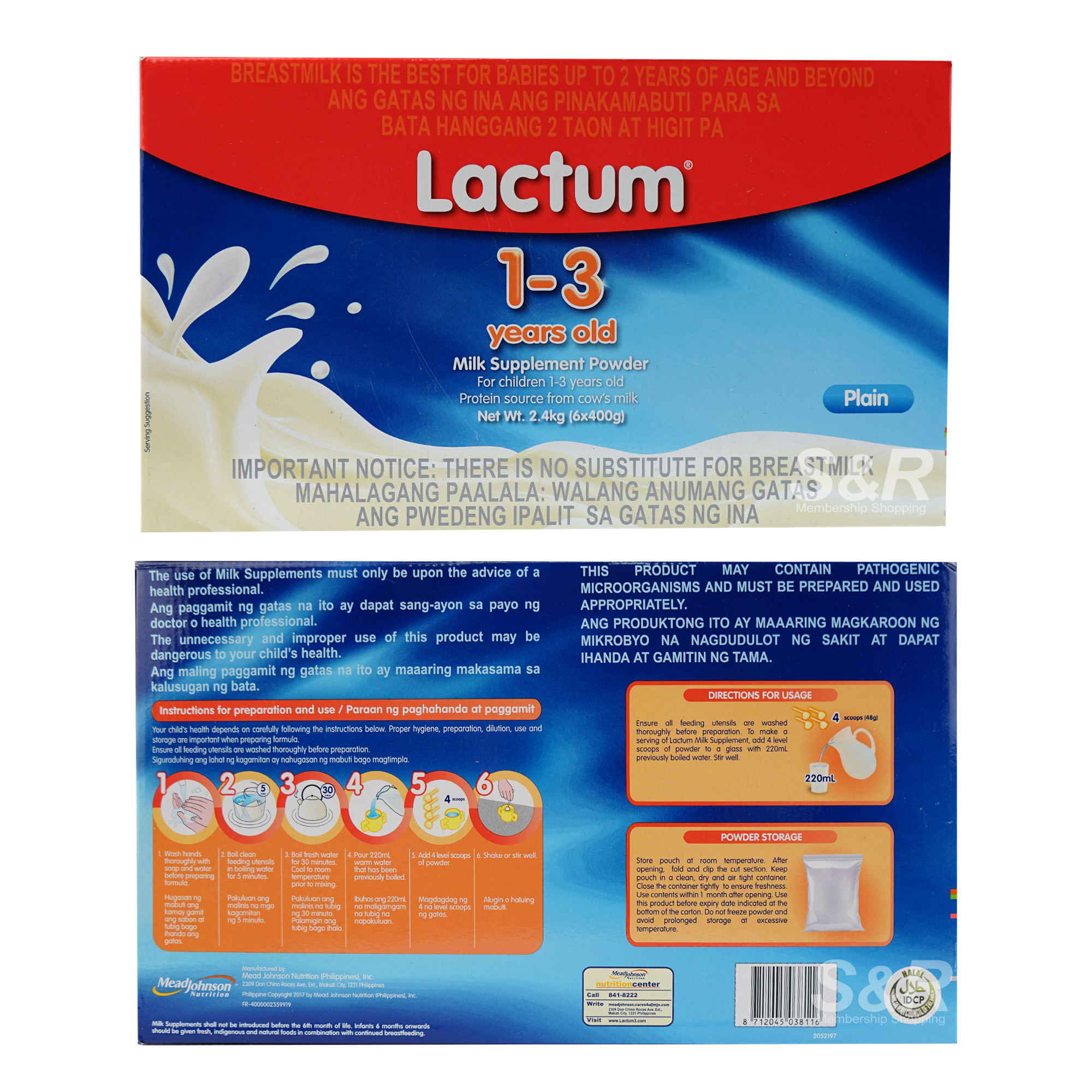 Lactum Milk Supplement Powder