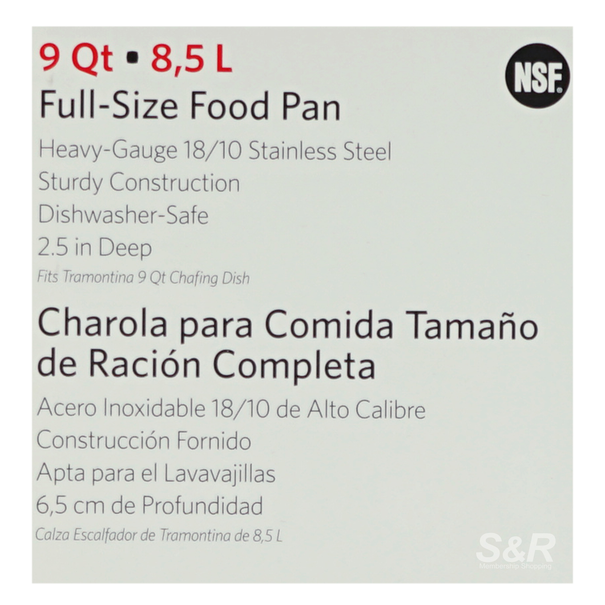 Tramontina Food Pan