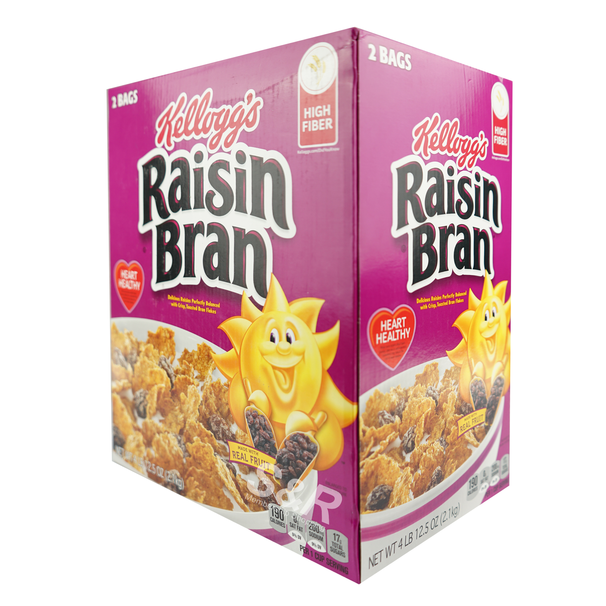 Kellogg's Raisin Bran Toasted Bran Cereals