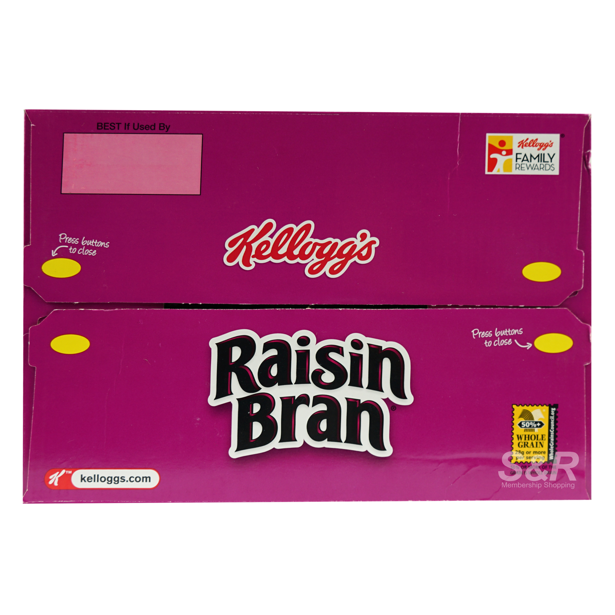 Raisin Bran Toasted Bran Cereals