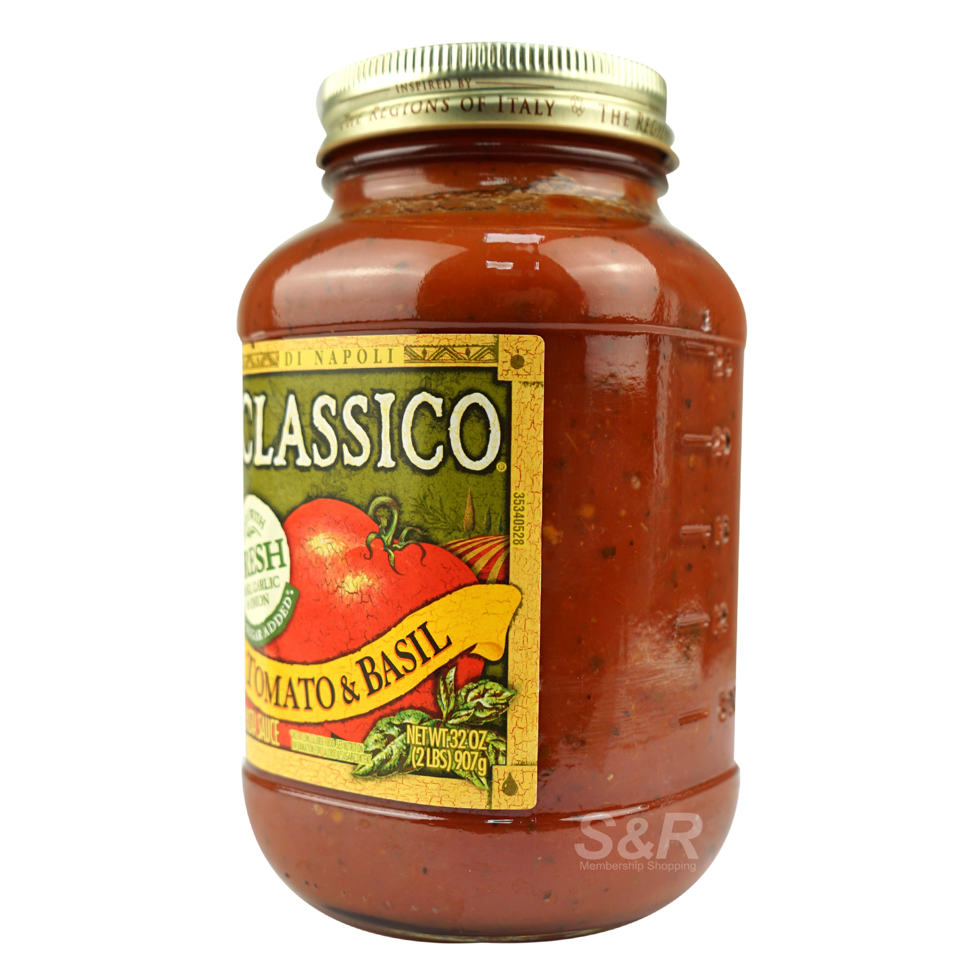 Classico Tomato and Basil Pasta Sauce 907g