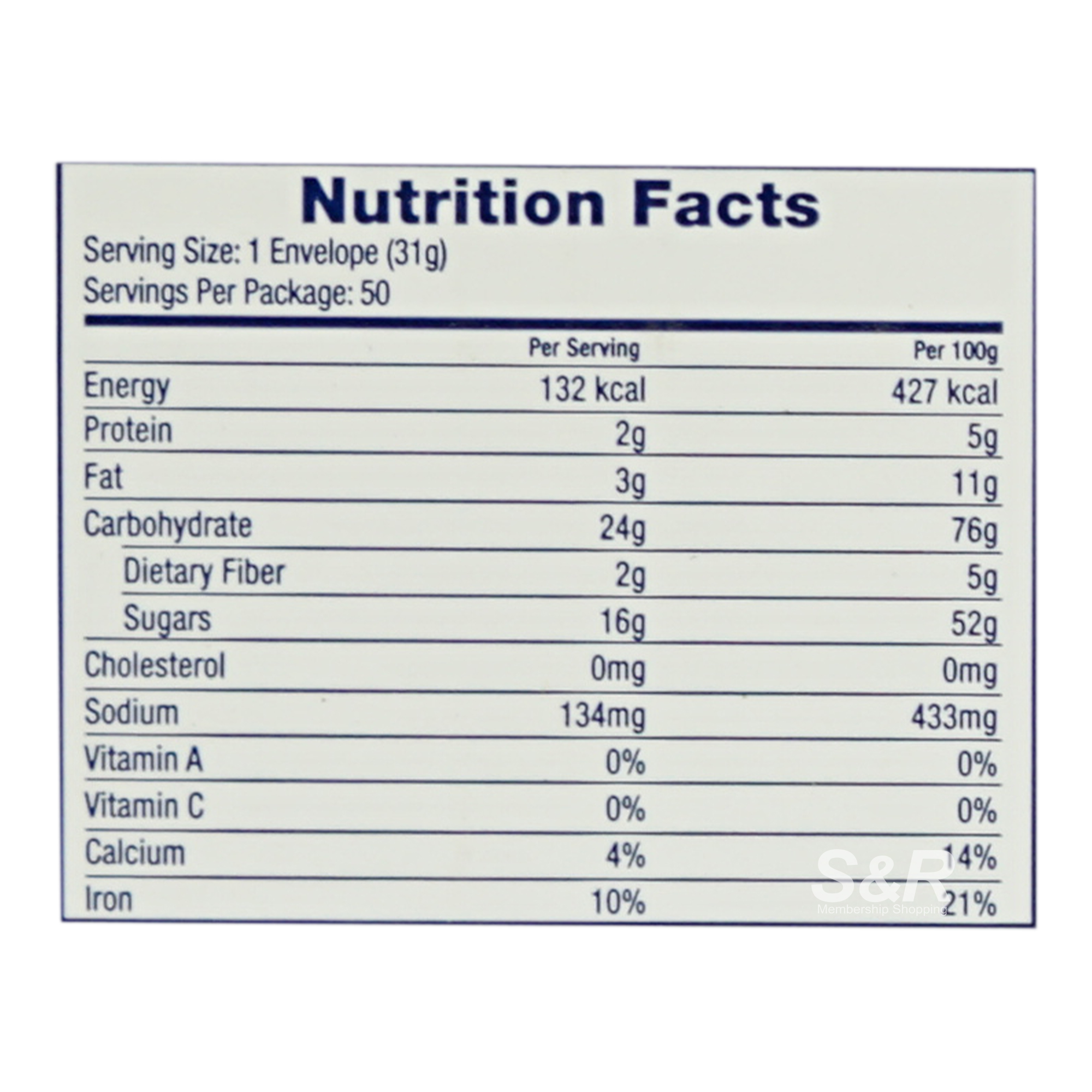 Swiss Miss Dark Chocolate Hot Cocoa Powder Mix 50pcs